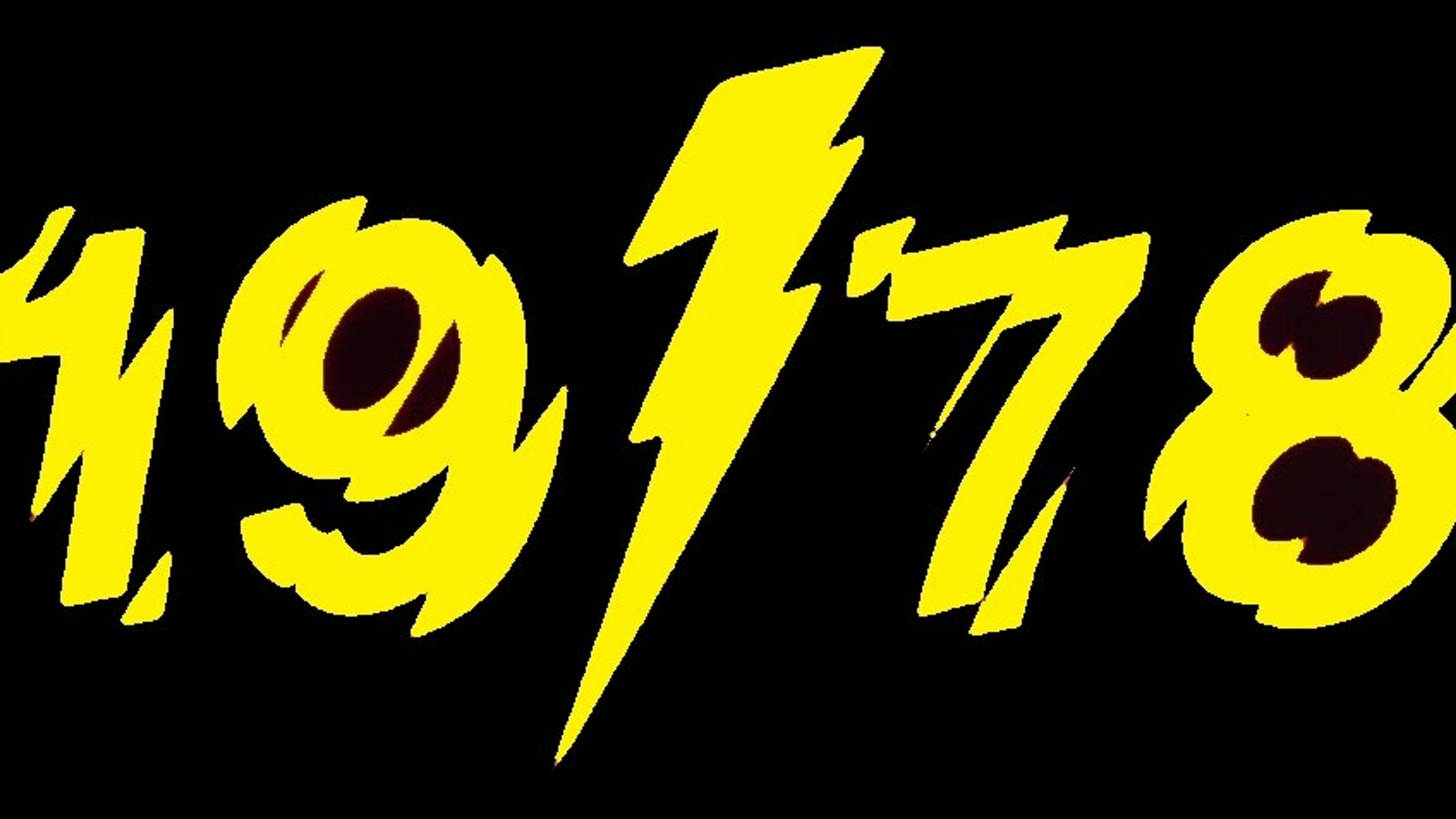 Promotional graphic for 19/78 Gammal AC/DC