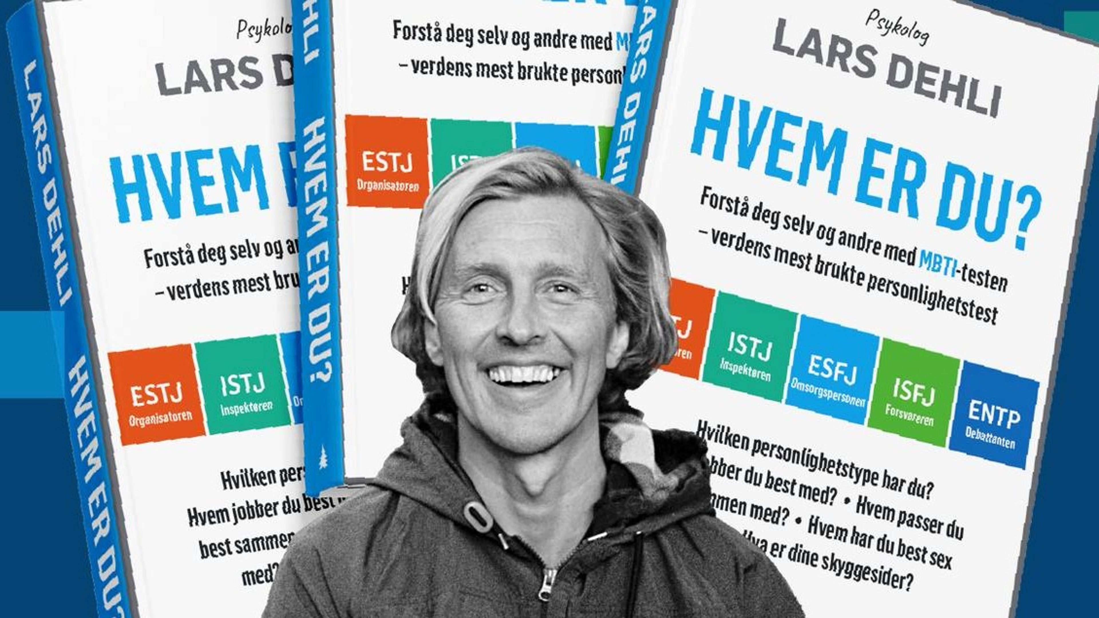 Promotional graphic for Lansering av «Hvem er du?»  Lars Dehli  // Last Train