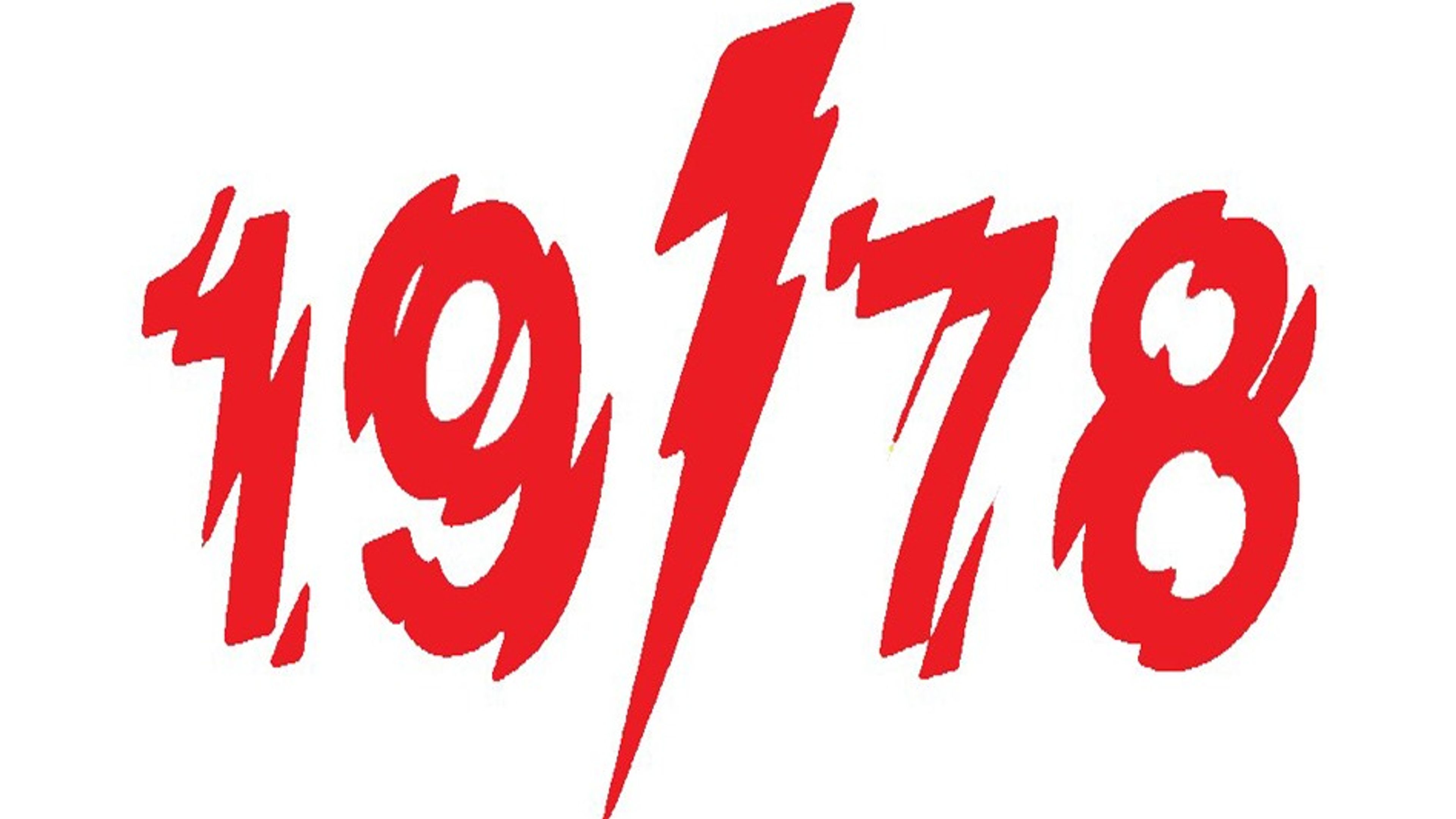 Promotional graphic for 19/78 Gammal AC/DC