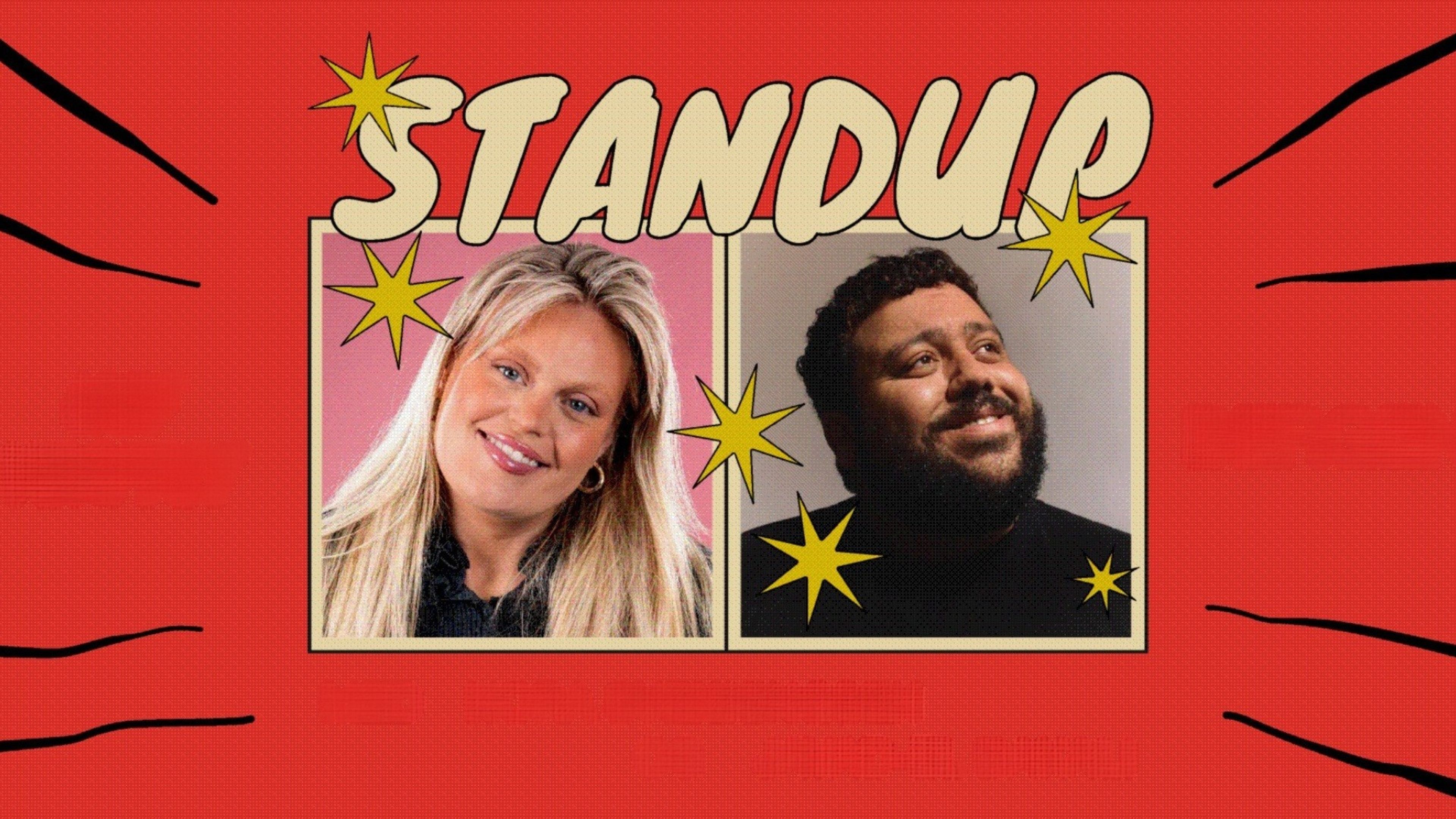 Promotiv grafikk for Nora Svenningsen & Javad El Bakali