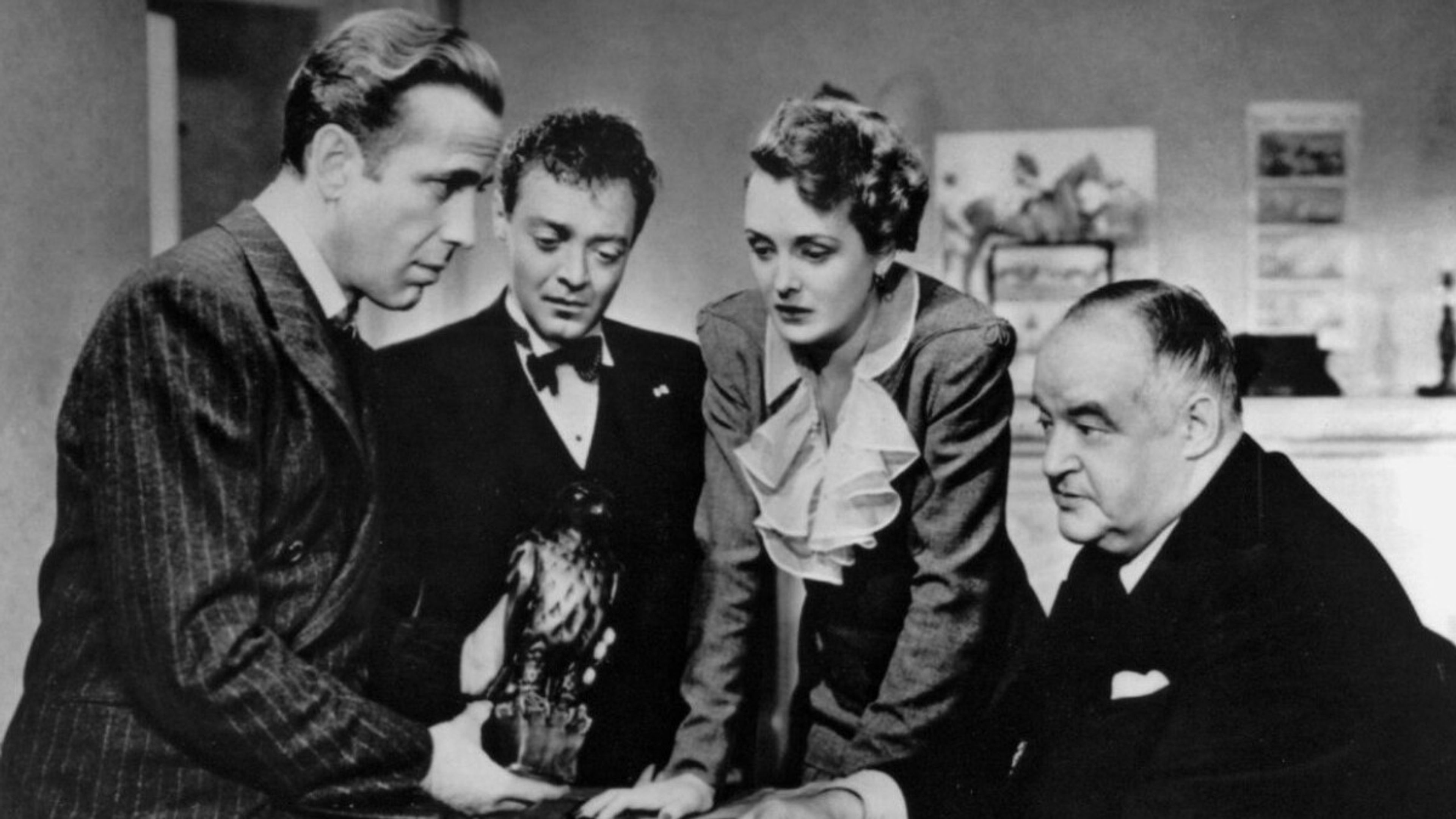 Promotiv grafikk for Film: The Maltese Falcon