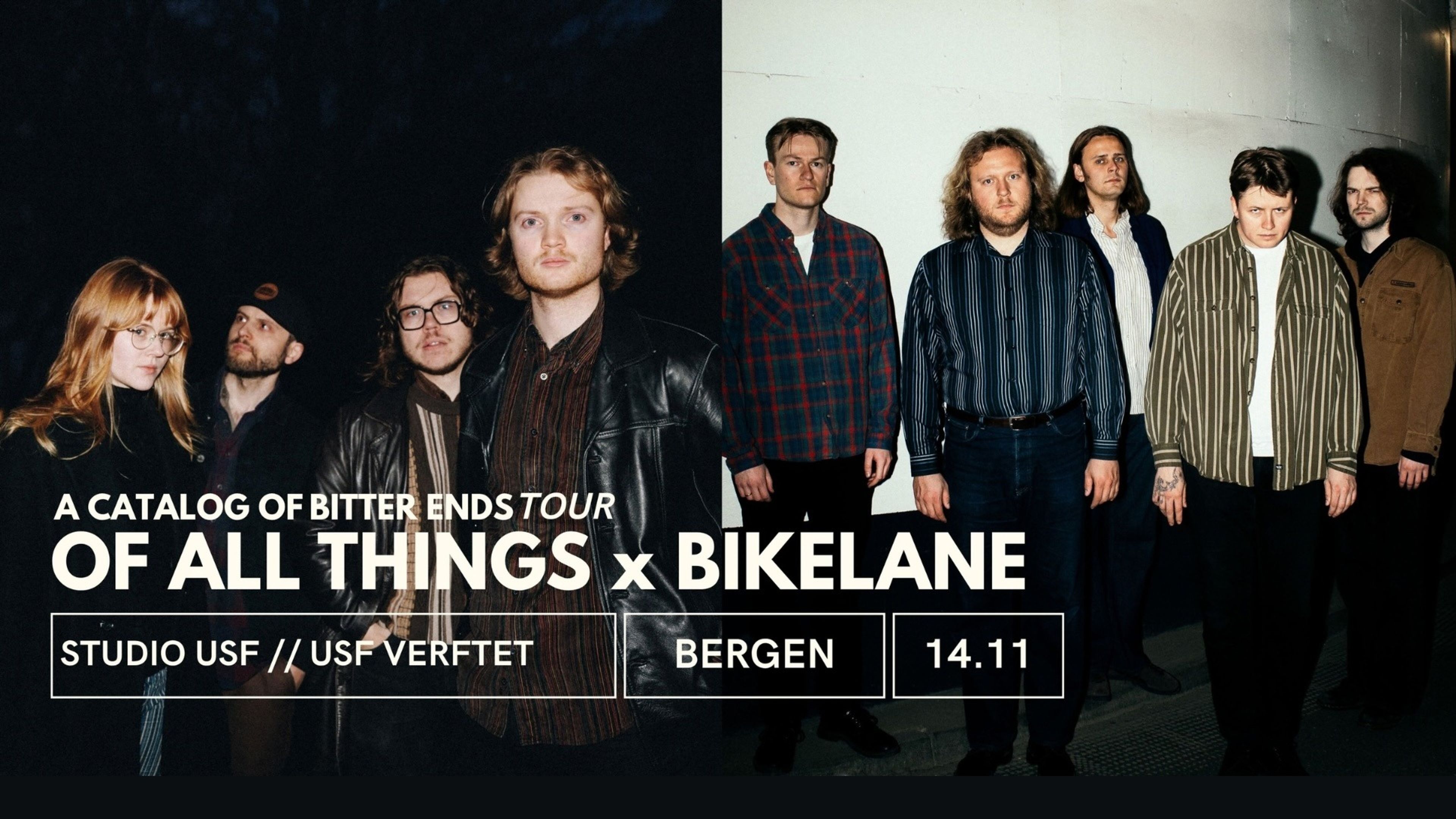 Promotiv grafikk for Of all things X Bikelane