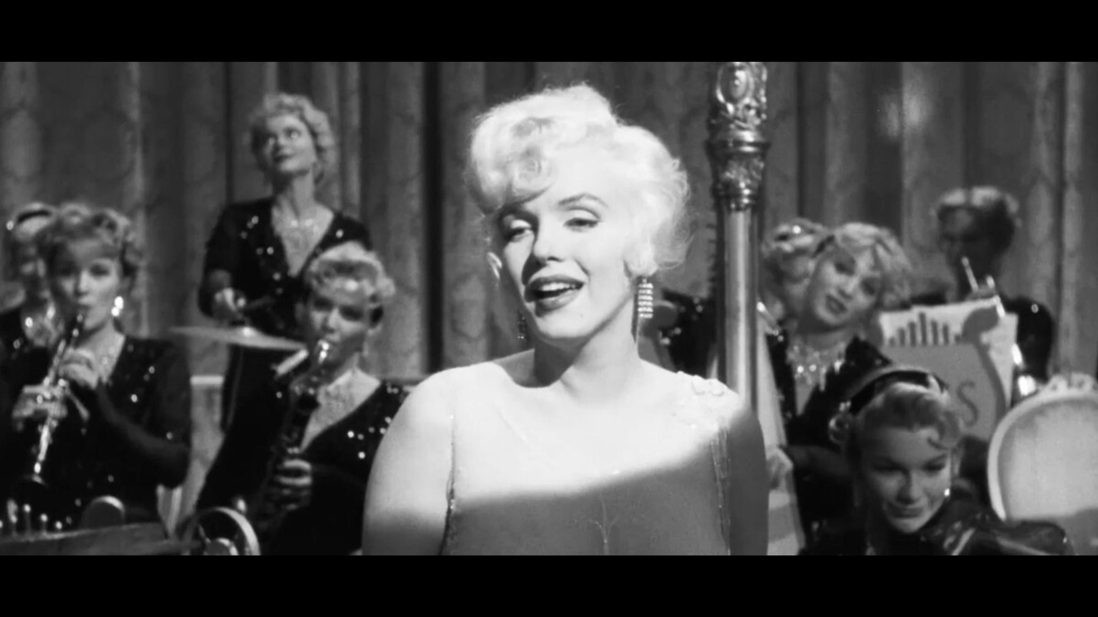 Promotiv grafikk for Film: Some like it hot