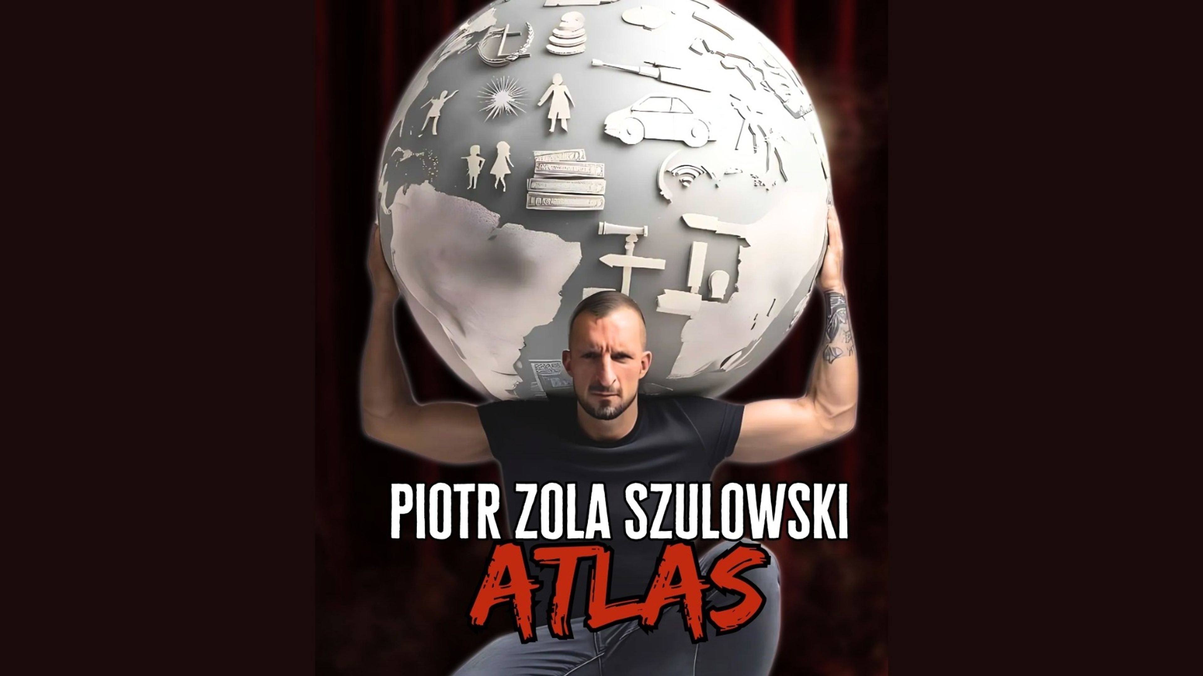 Promotiv grafikk for PIOTR ZOLA SZULOWSKI W BERGEN