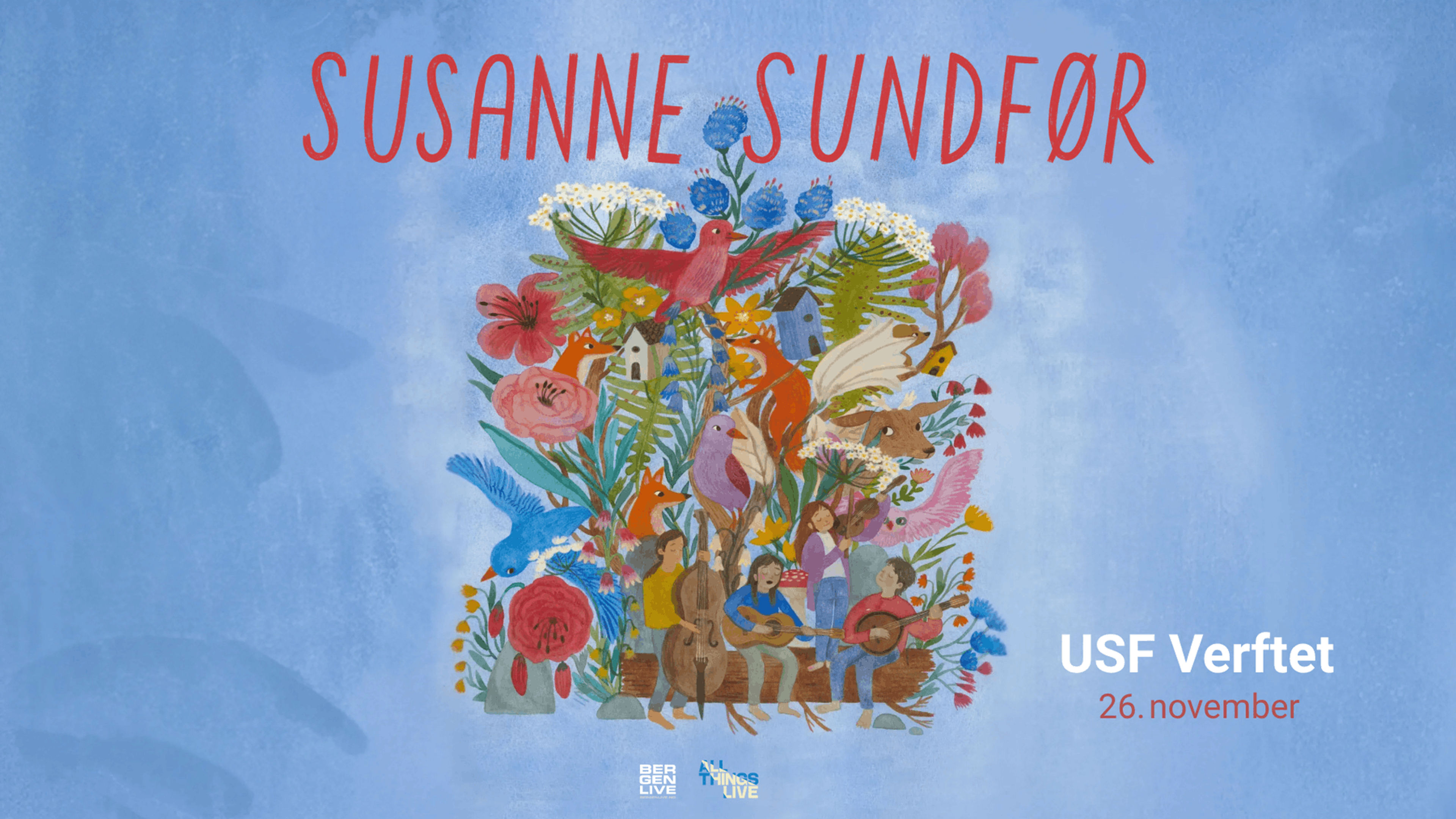 Promotiv grafikk for Susanne Sundfør