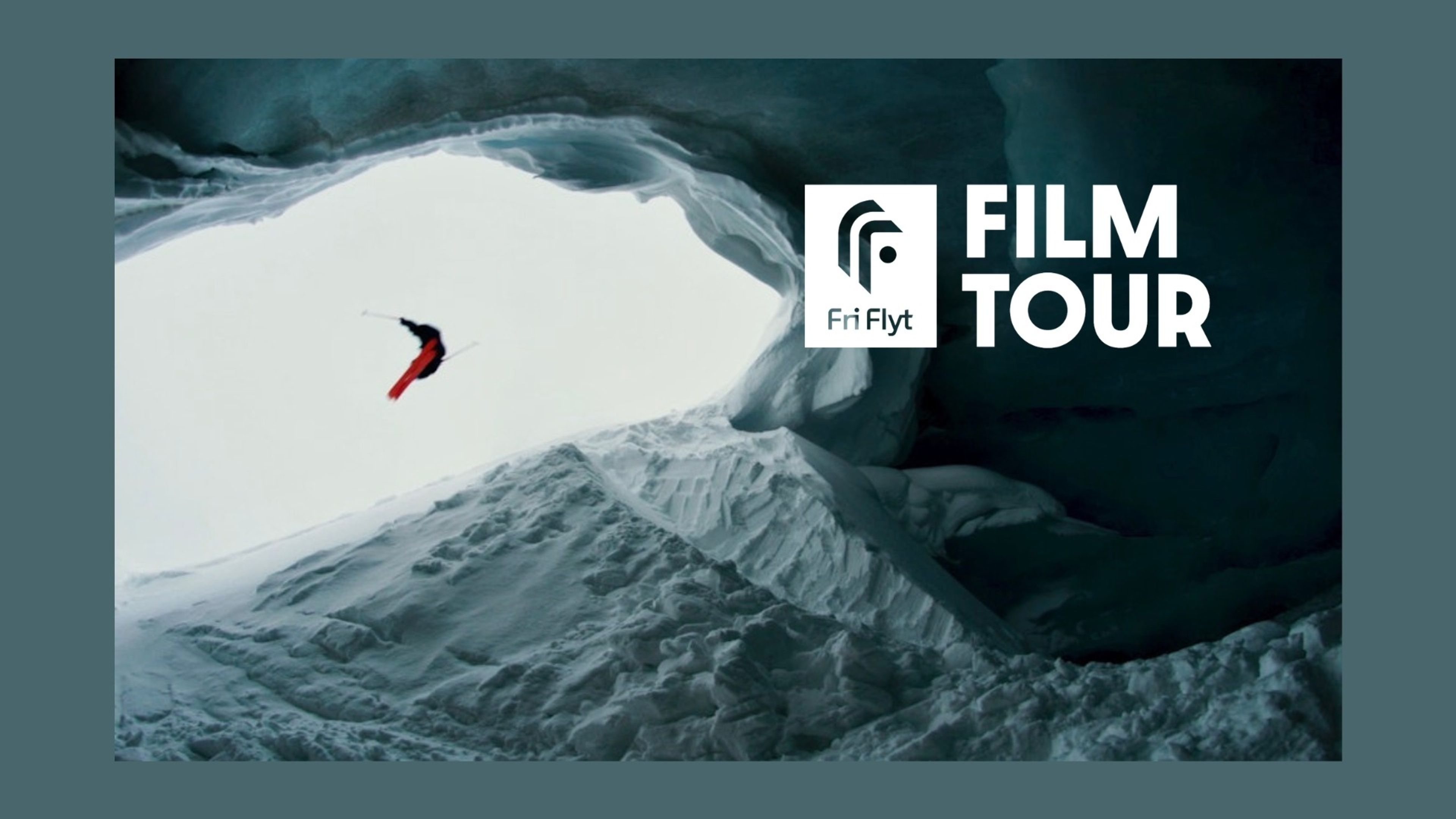Promotiv grafikk for Fri Flyt film tour 2026