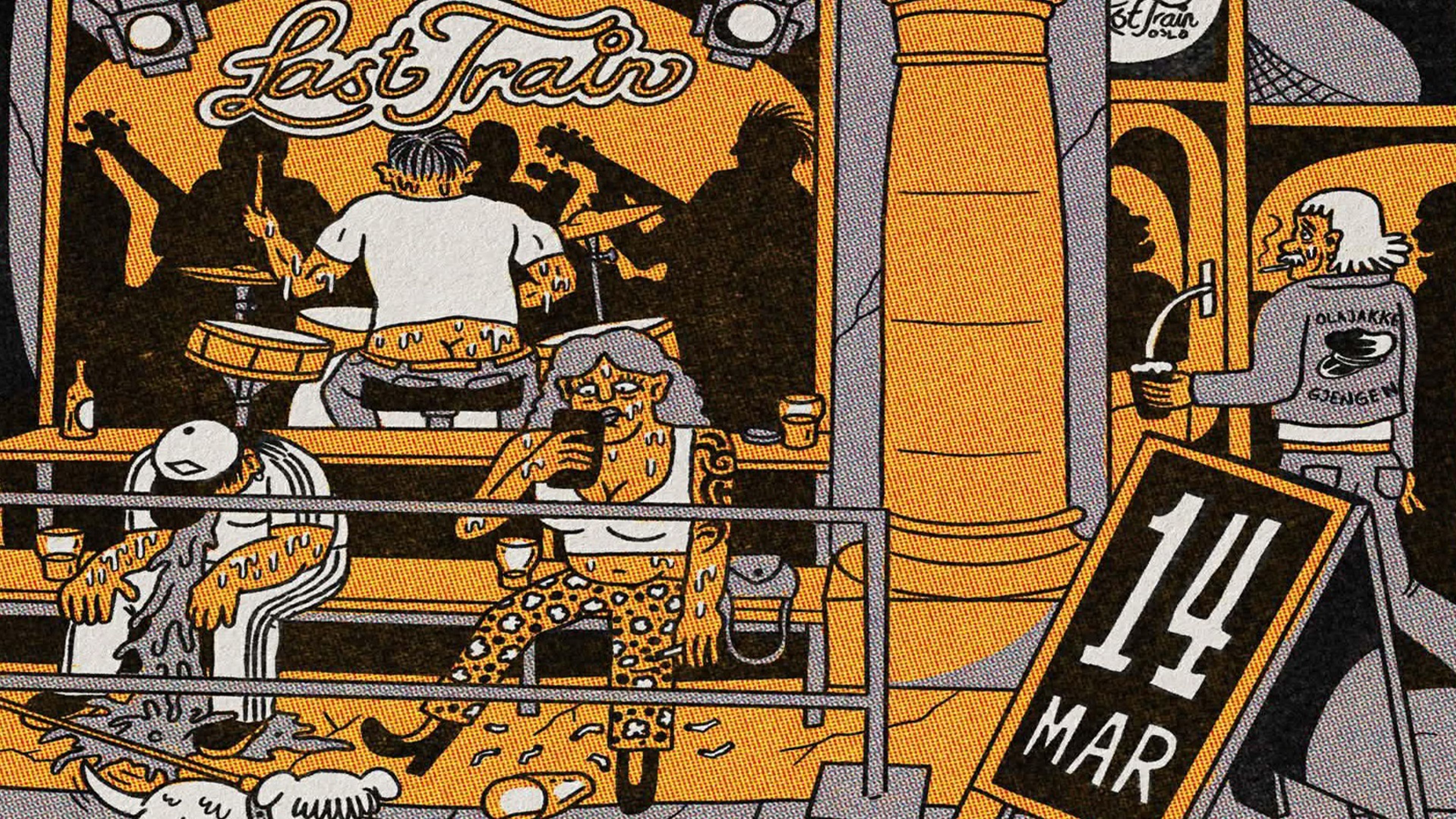 Promotional graphic for YOU KNOW WHO // VÅGHALS 