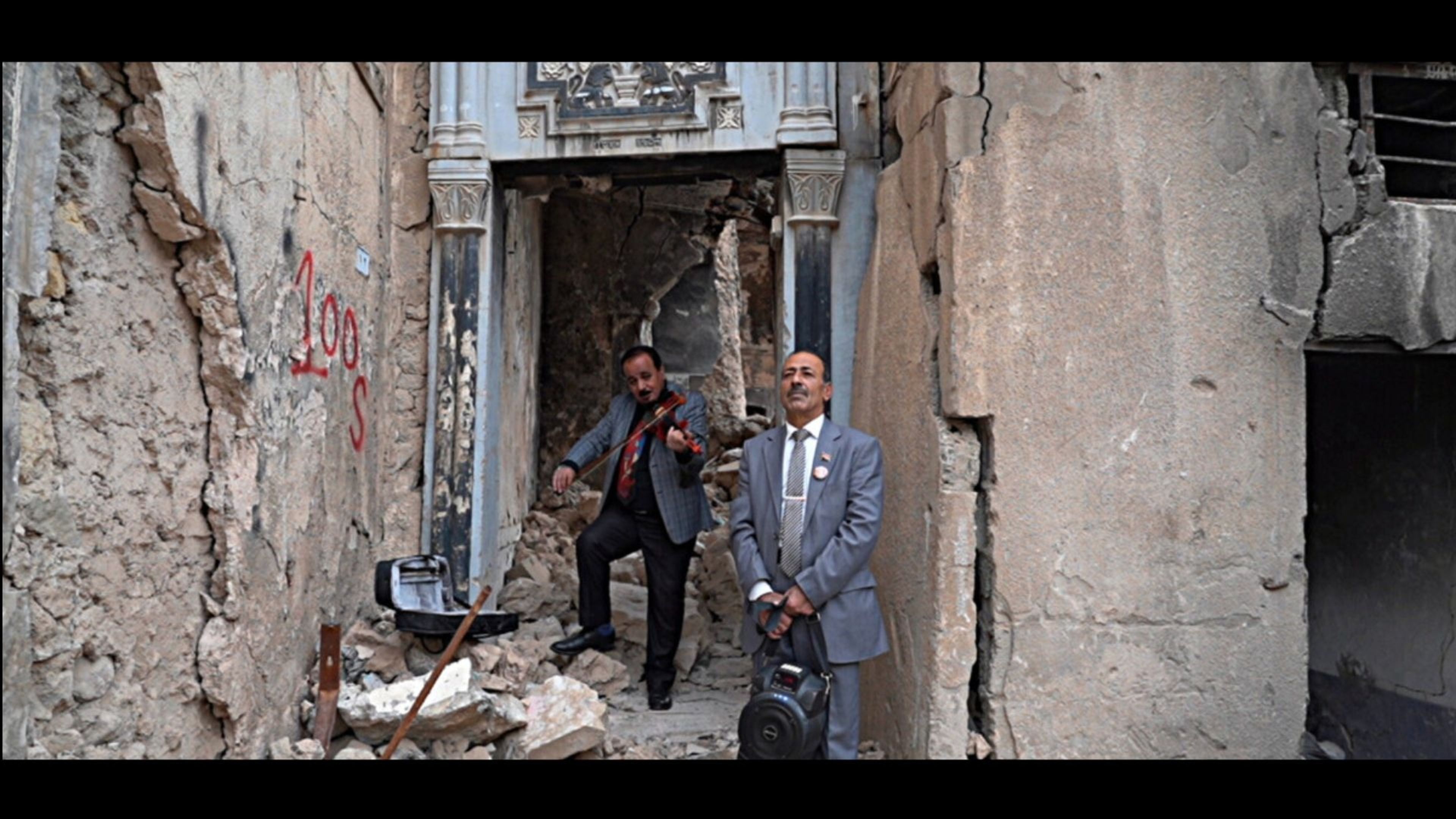 Promotiv grafikk for Film: Løvene ved elven Tigris