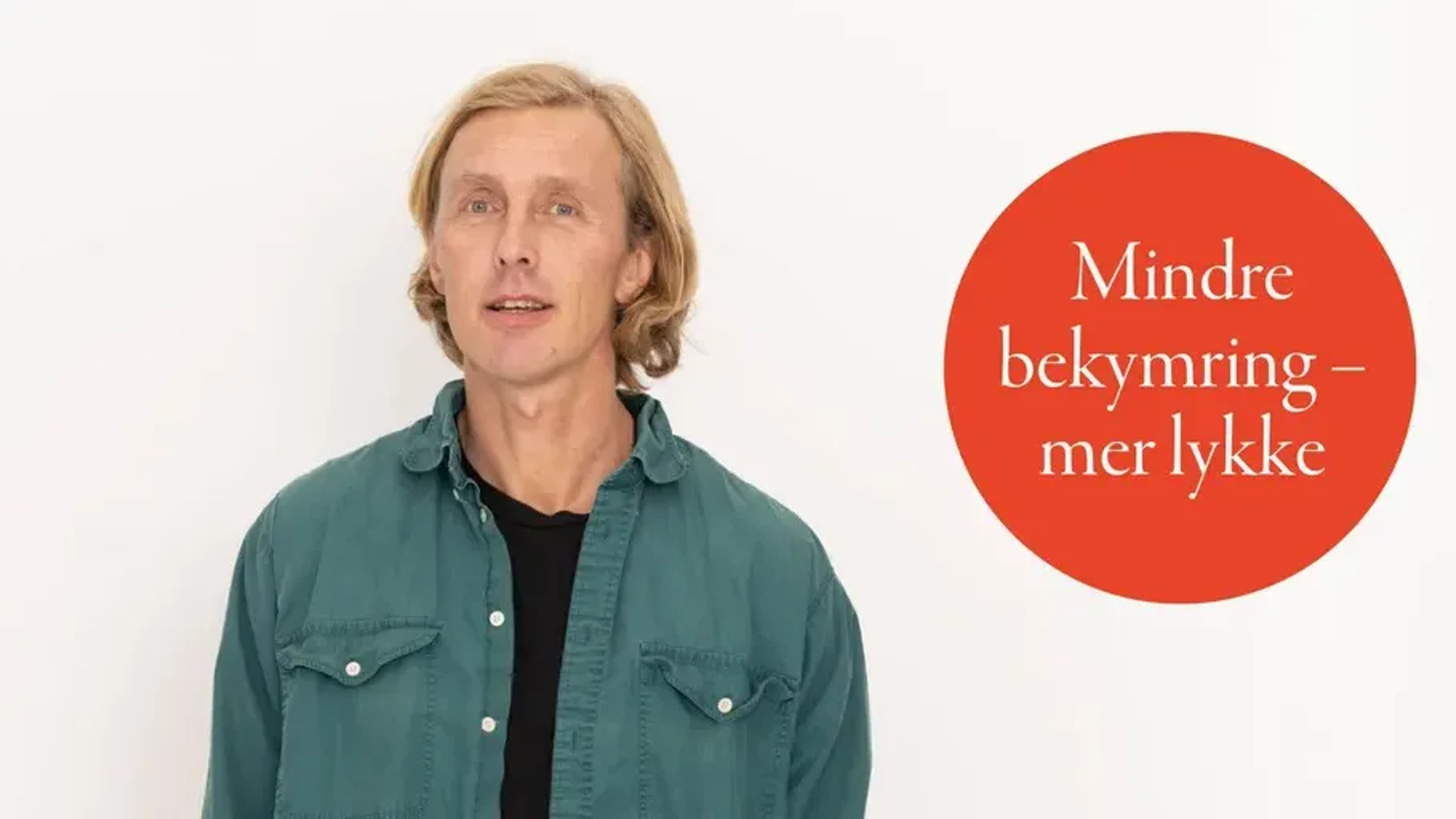 Promotional graphic for Lanserings fest "stop tankekjøret" Lars Dehli 