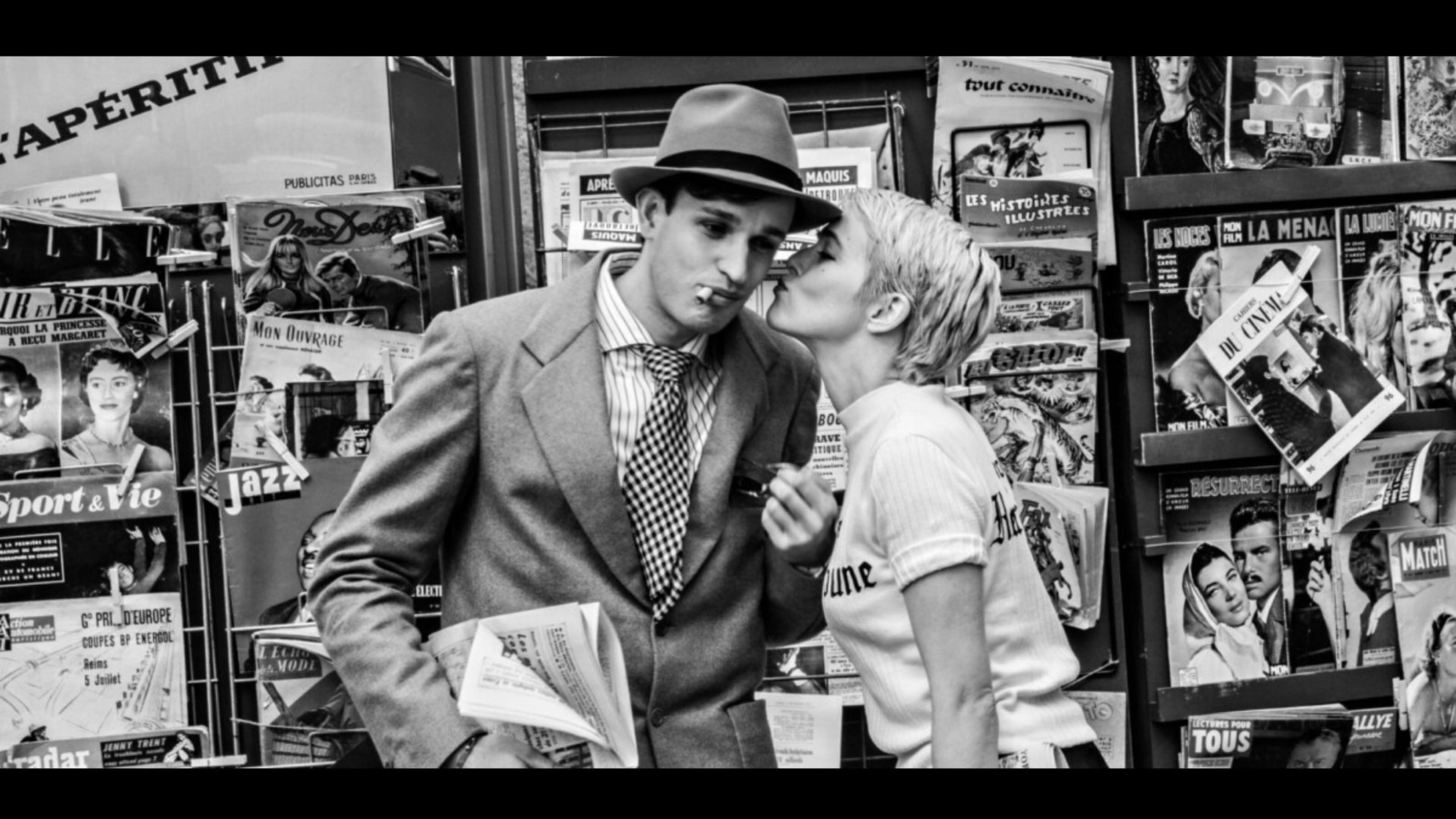 Promotiv grafikk for Film: Nouvelle vague