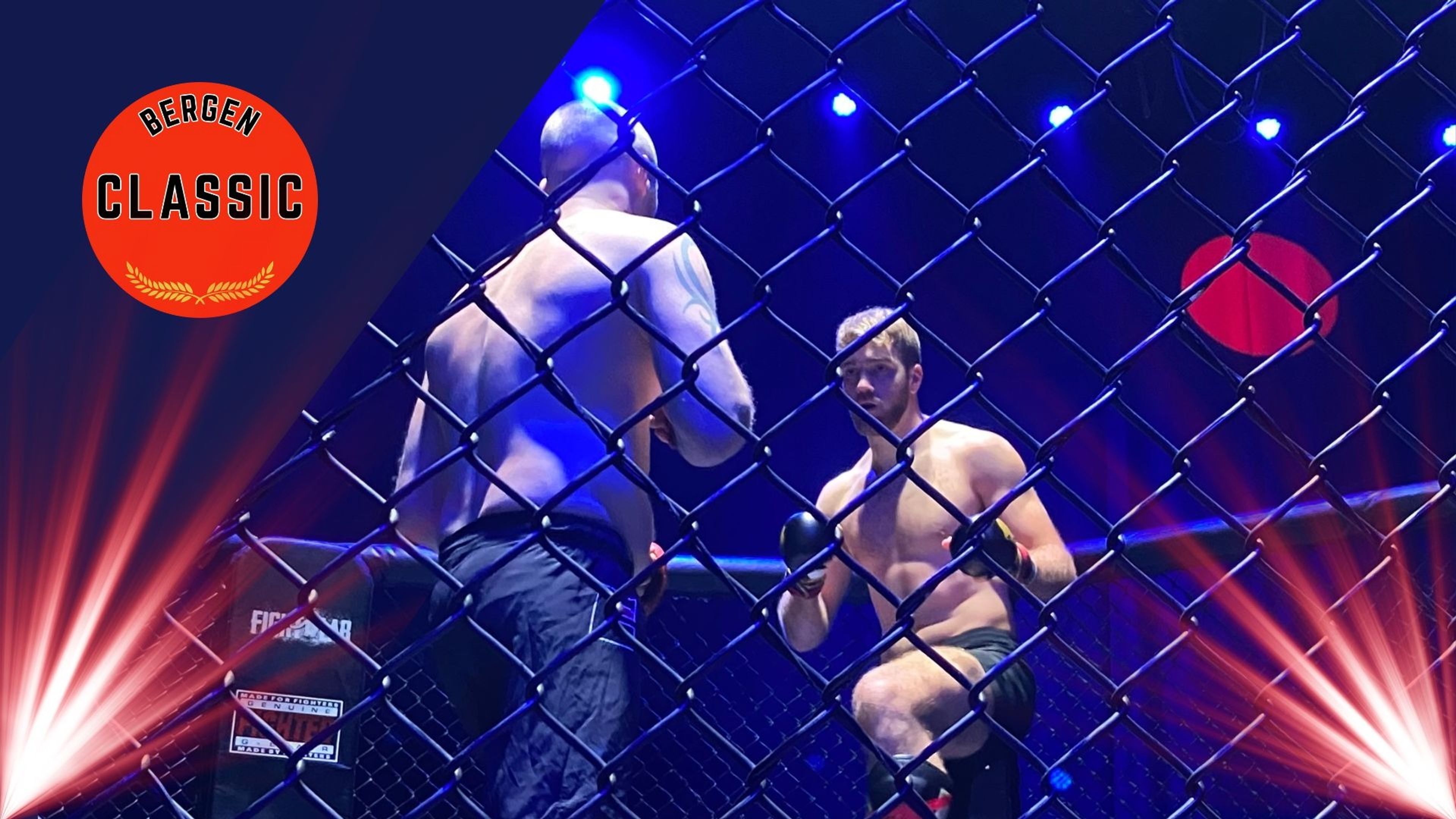 Promotiv grafikk for Bergen Classic Cage Fighters