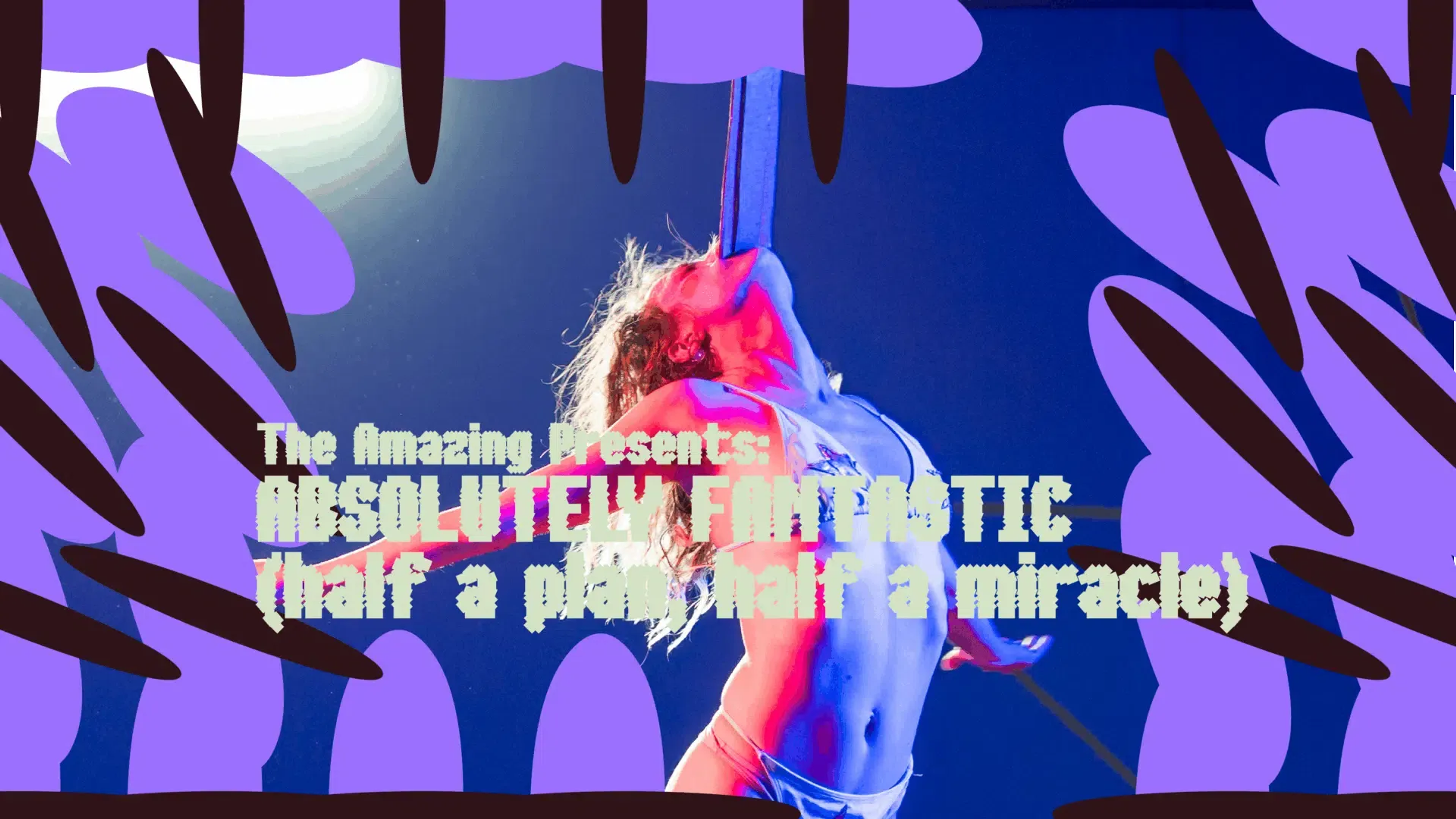 Promotiv grafikk for BIT Teater: Absolutely Fantastic