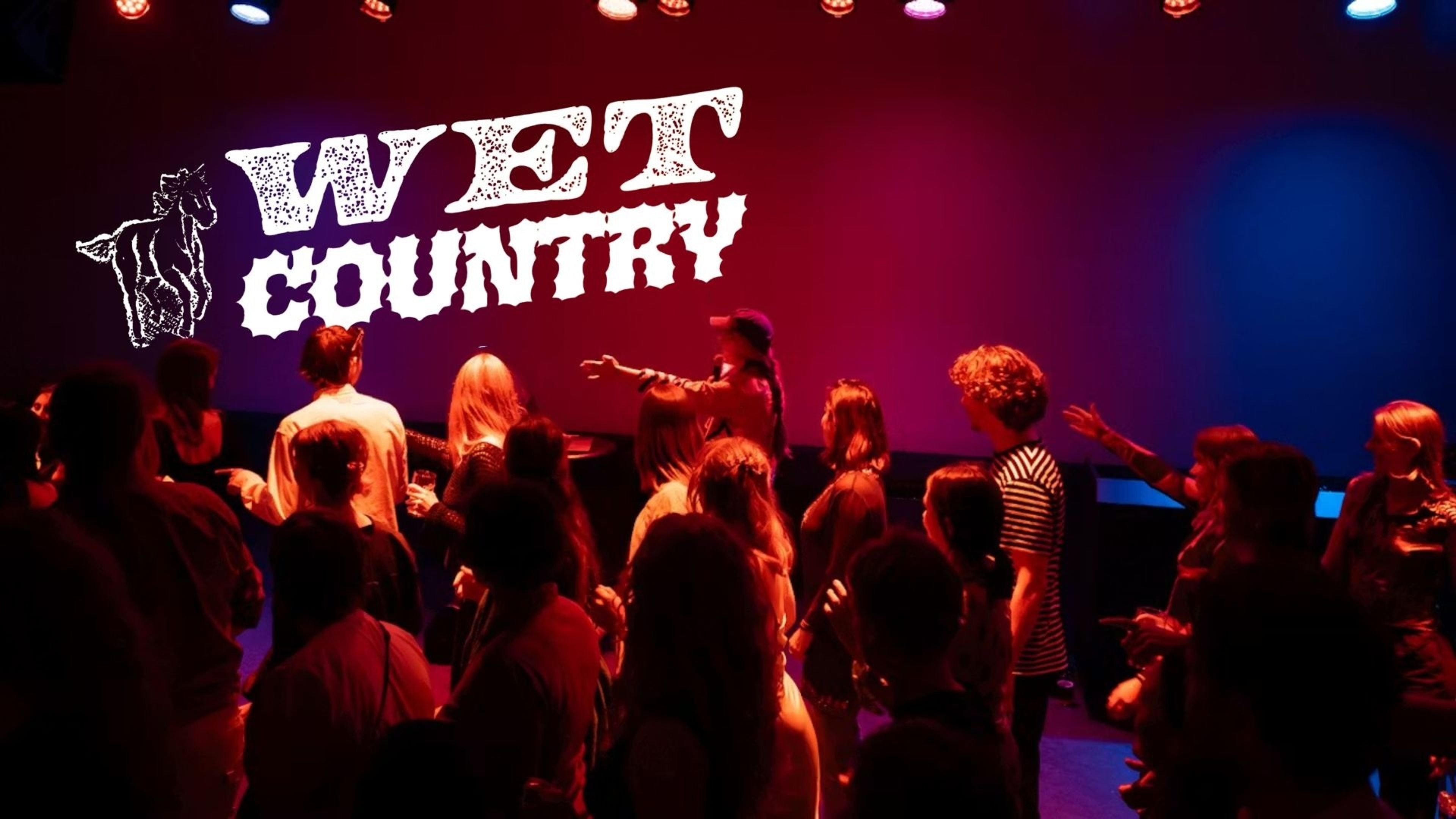 Promotiv grafikk for Wet Country Line Dance