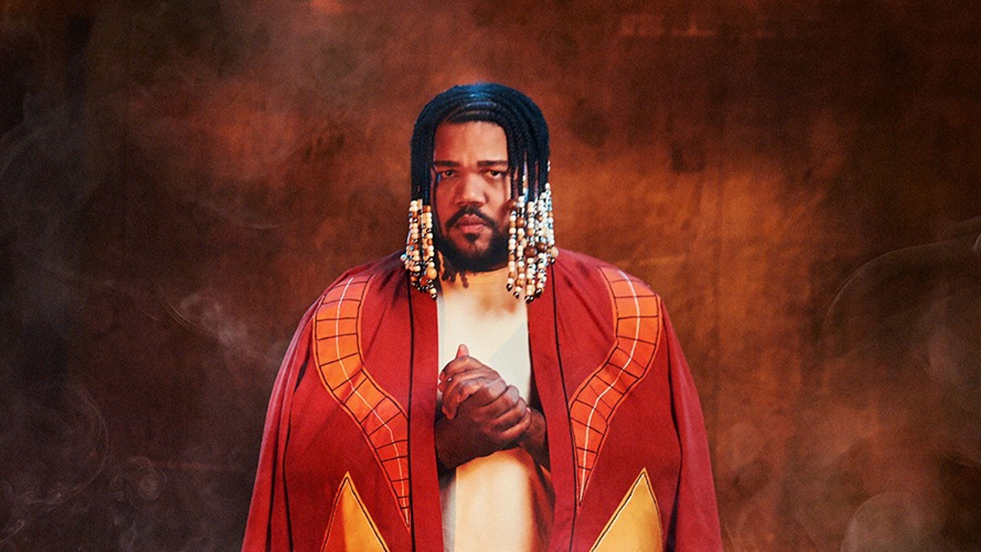 Promotiv grafikk for Amaro Freitas Trio