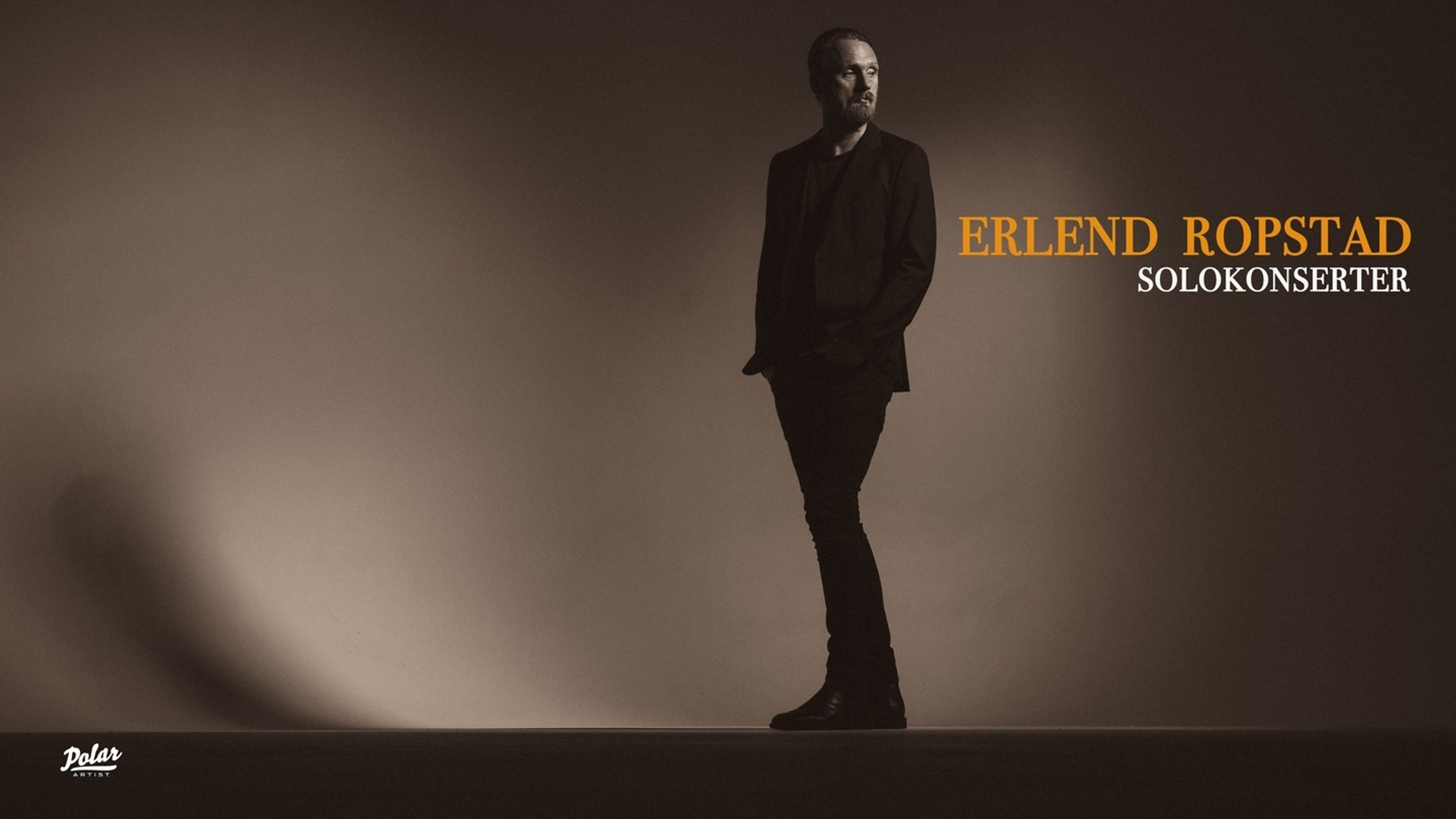 Promotiv grafikk for Erlend Ropstad