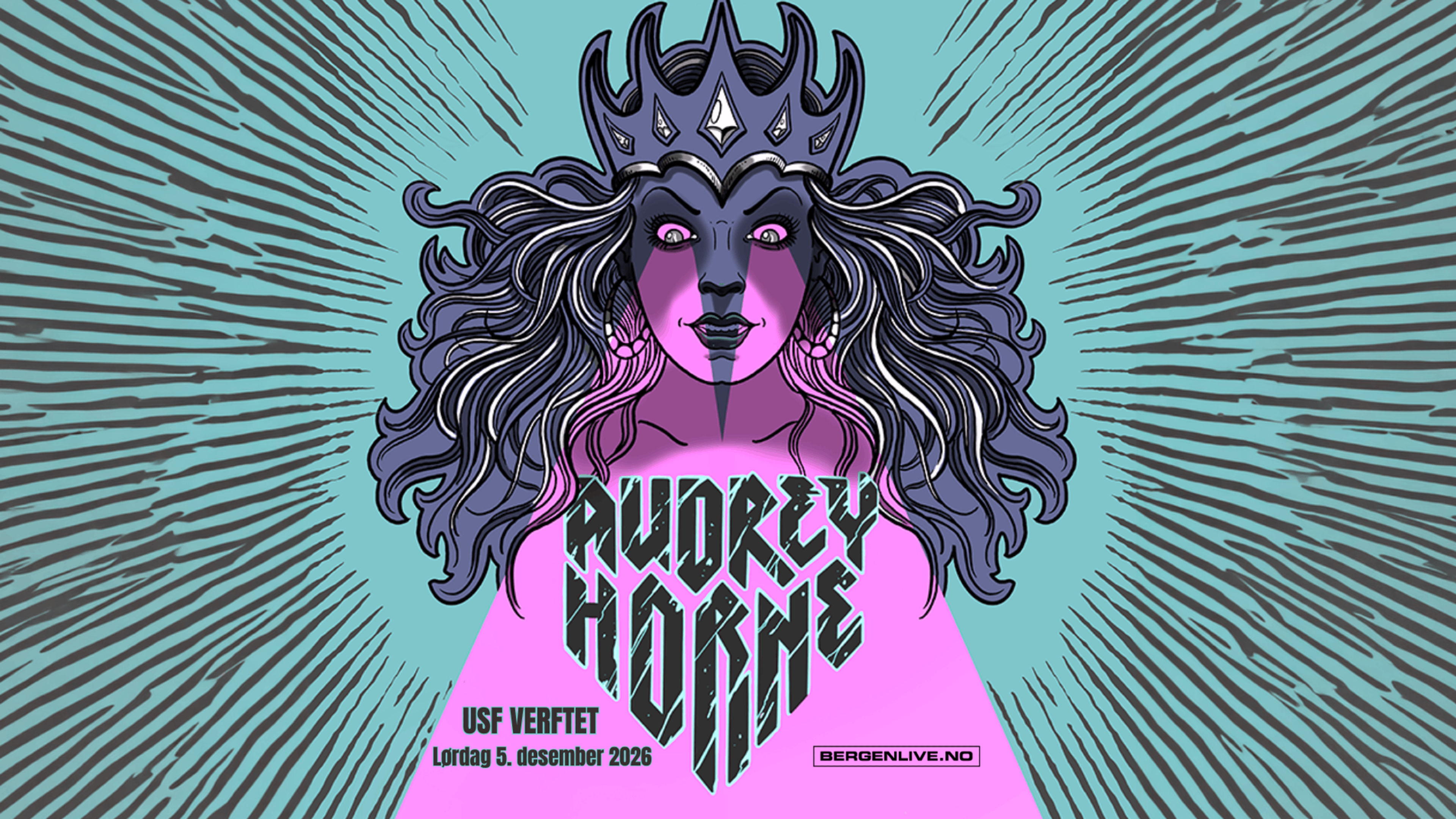 Promotiv grafikk for Audrey Horne