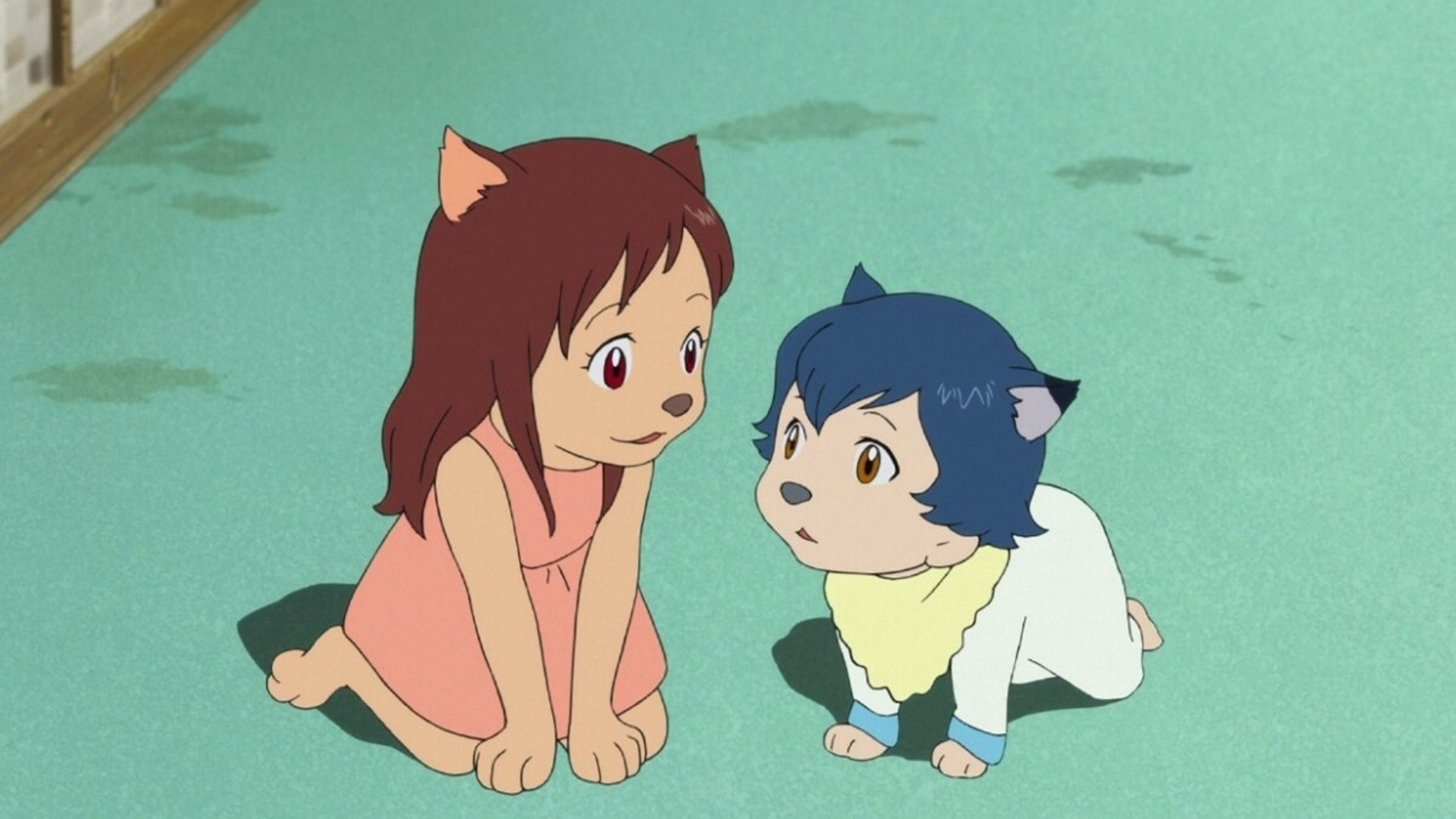 Promotiv grafikk for Film: Wolf Children