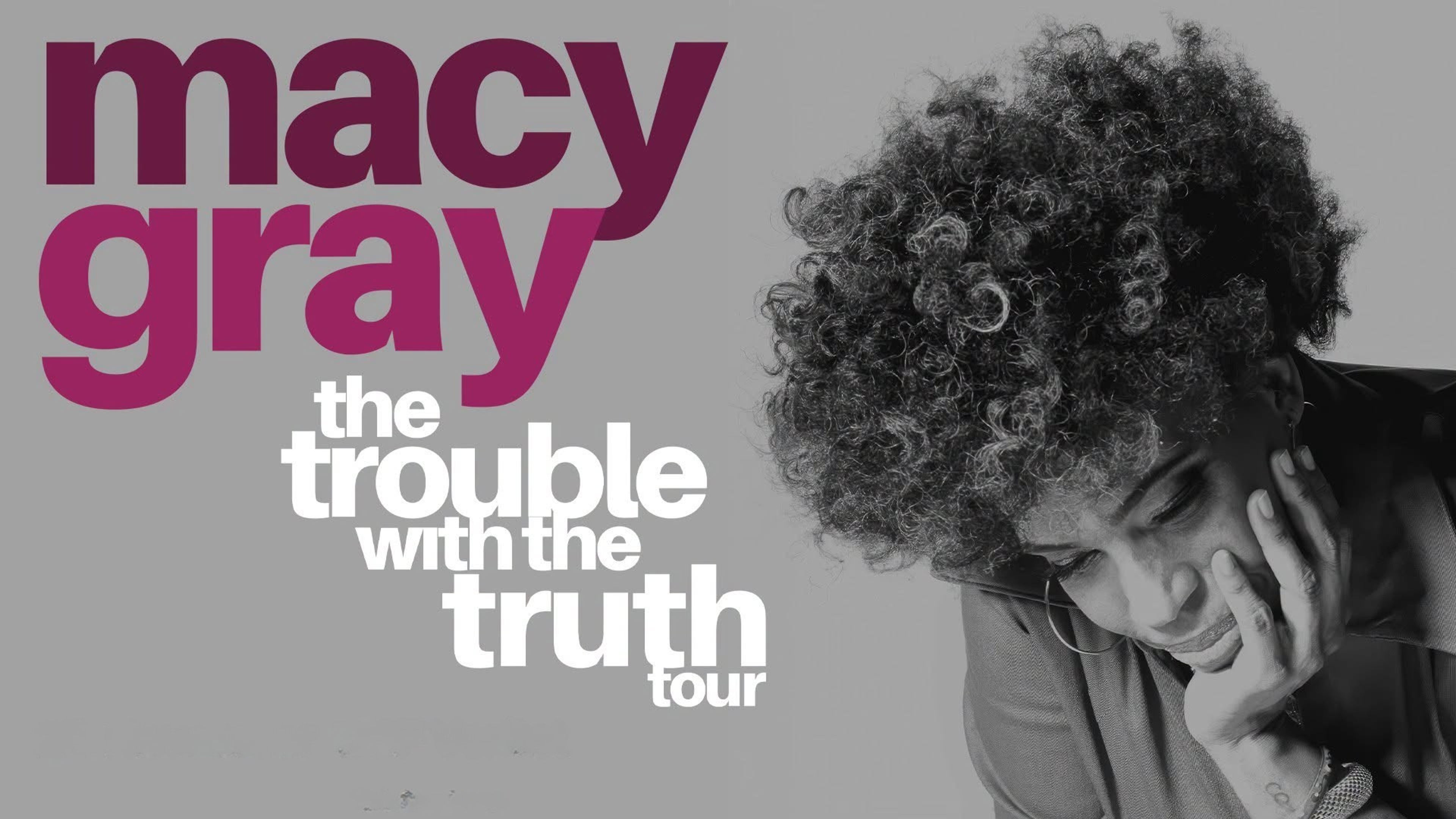 Promotiv grafikk for Macy Gray