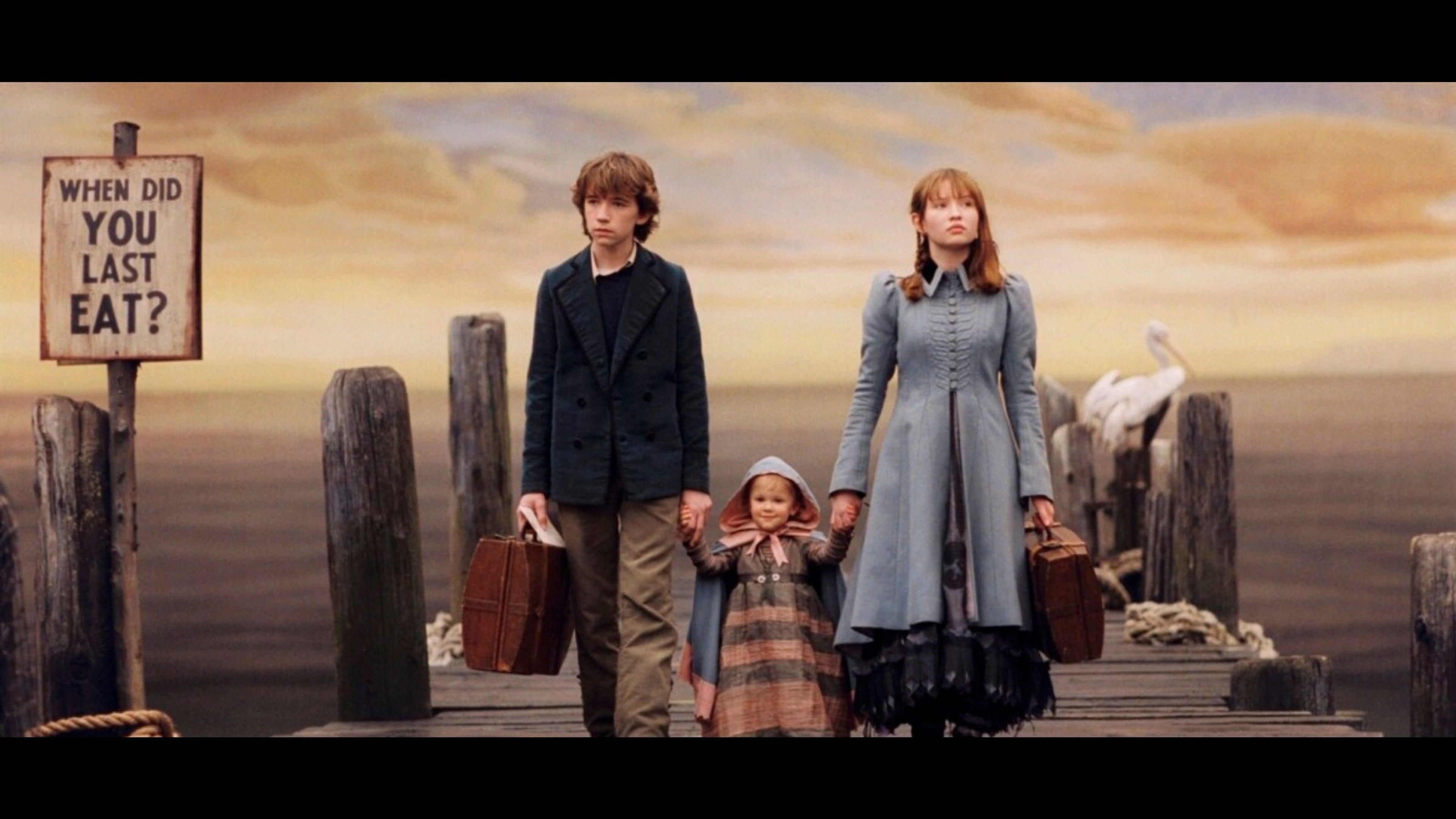 Promotiv grafikk for Film: Lemony Snicket: En serie uheldige hendelser