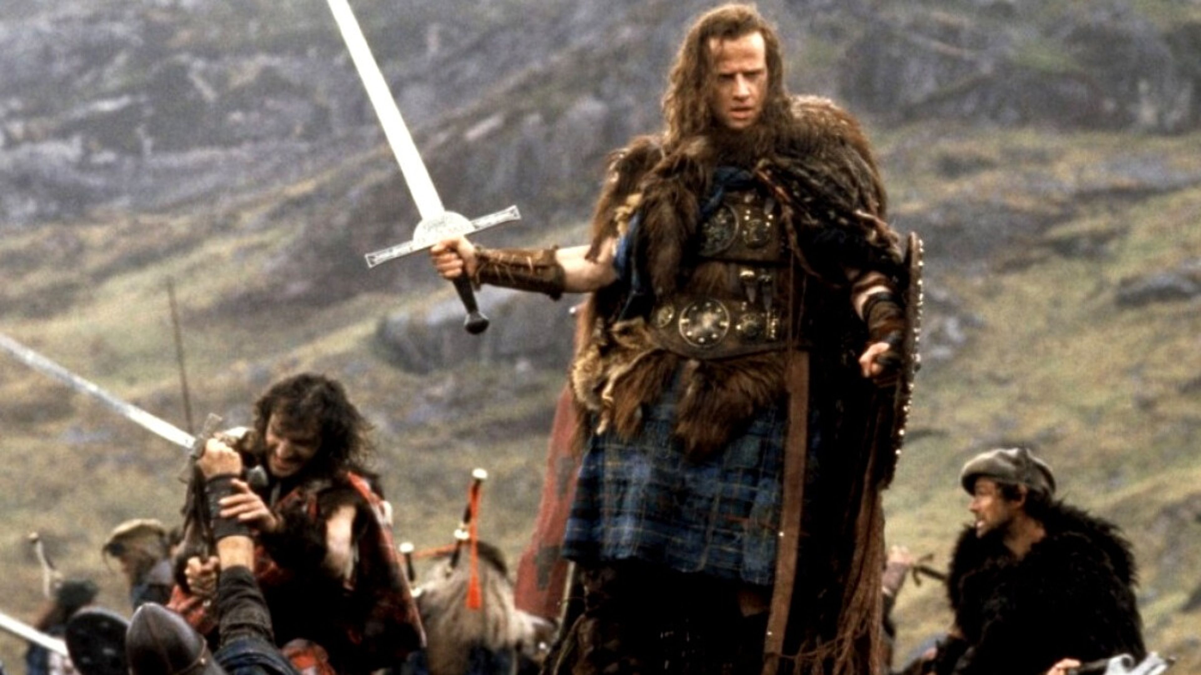 Promotiv grafikk for Film: Highlander