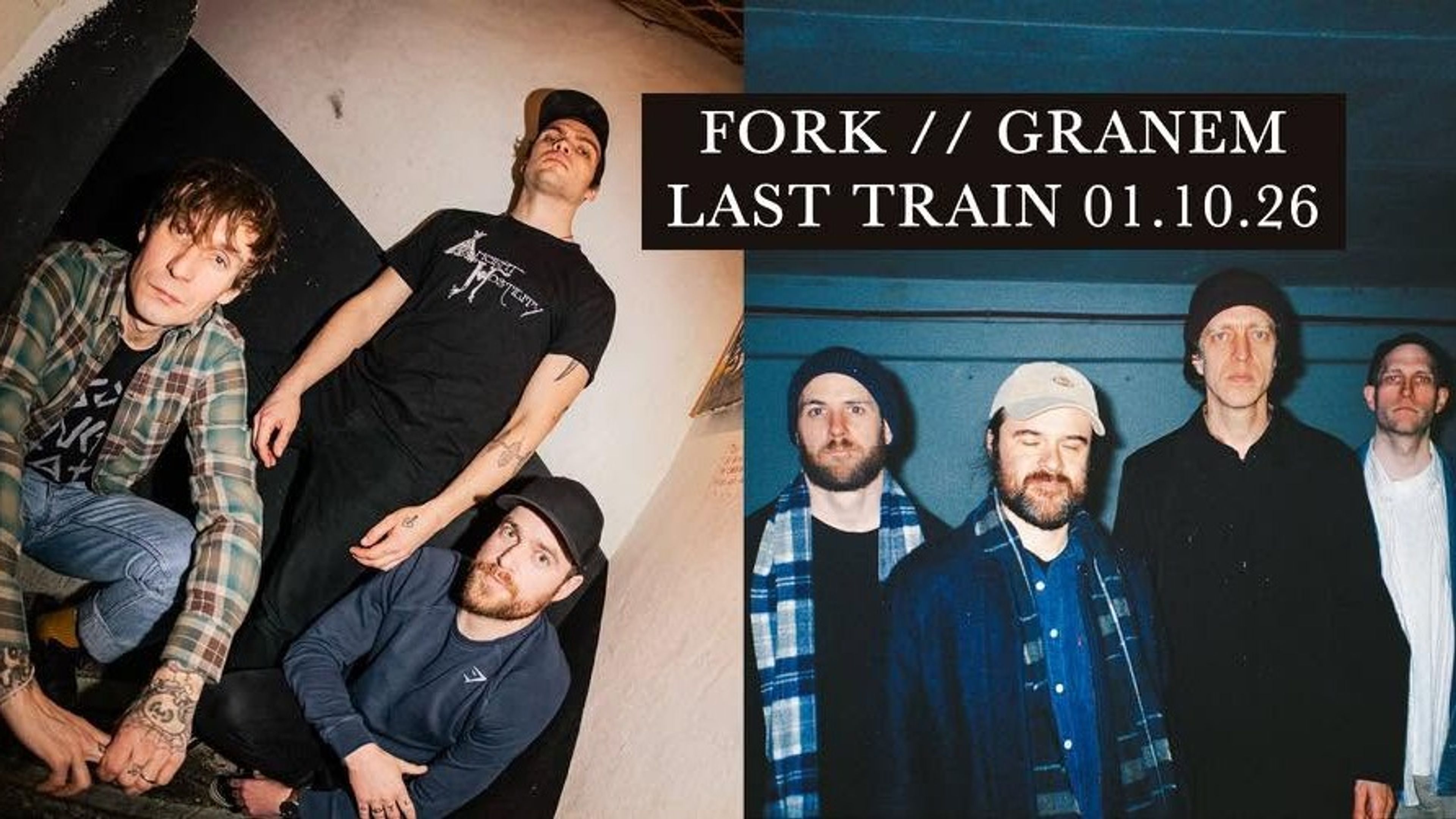 Promotional graphic for FORK // GRANEM