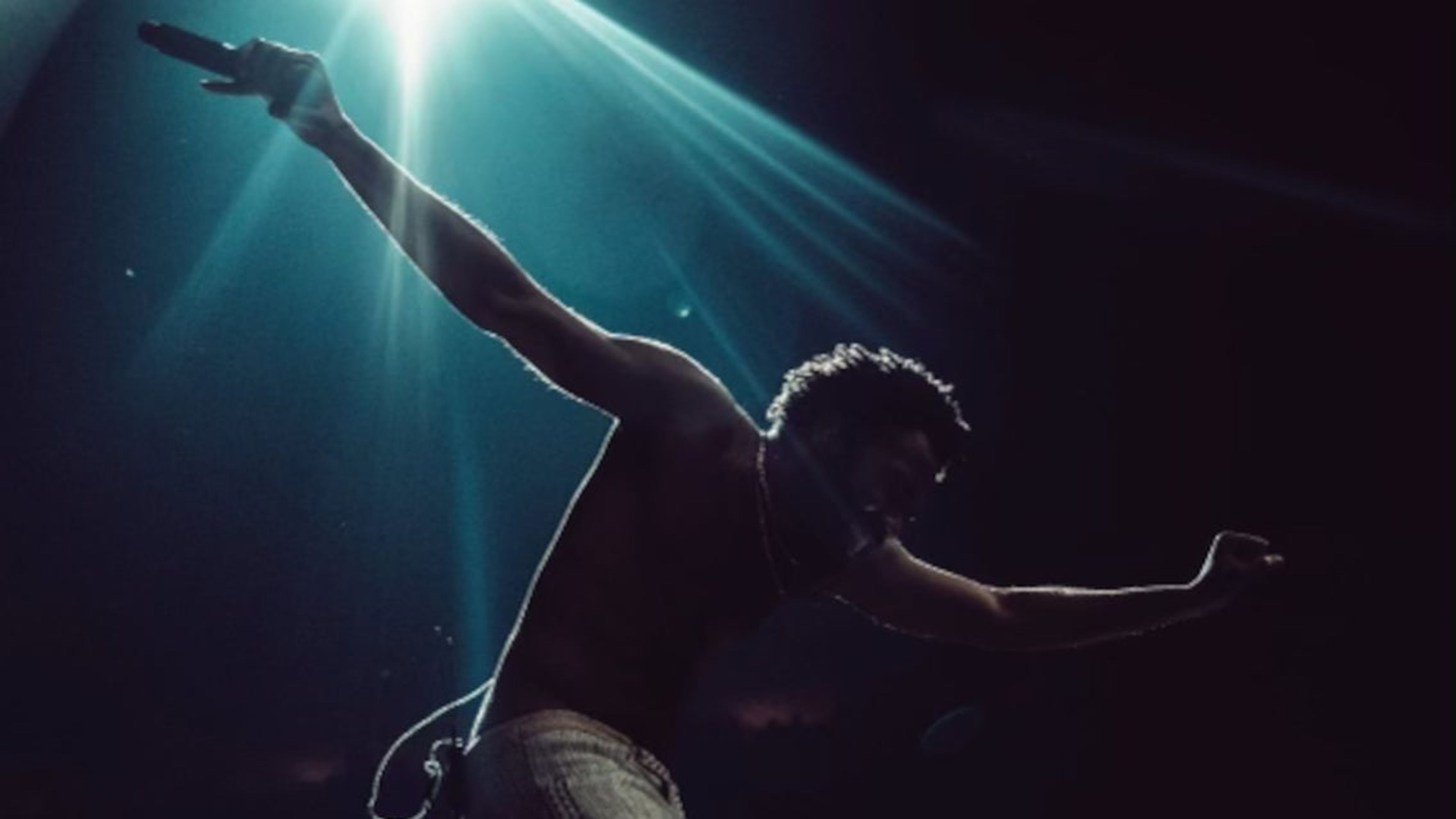 Promotional graphic for Childish Gambino: The New World Tour