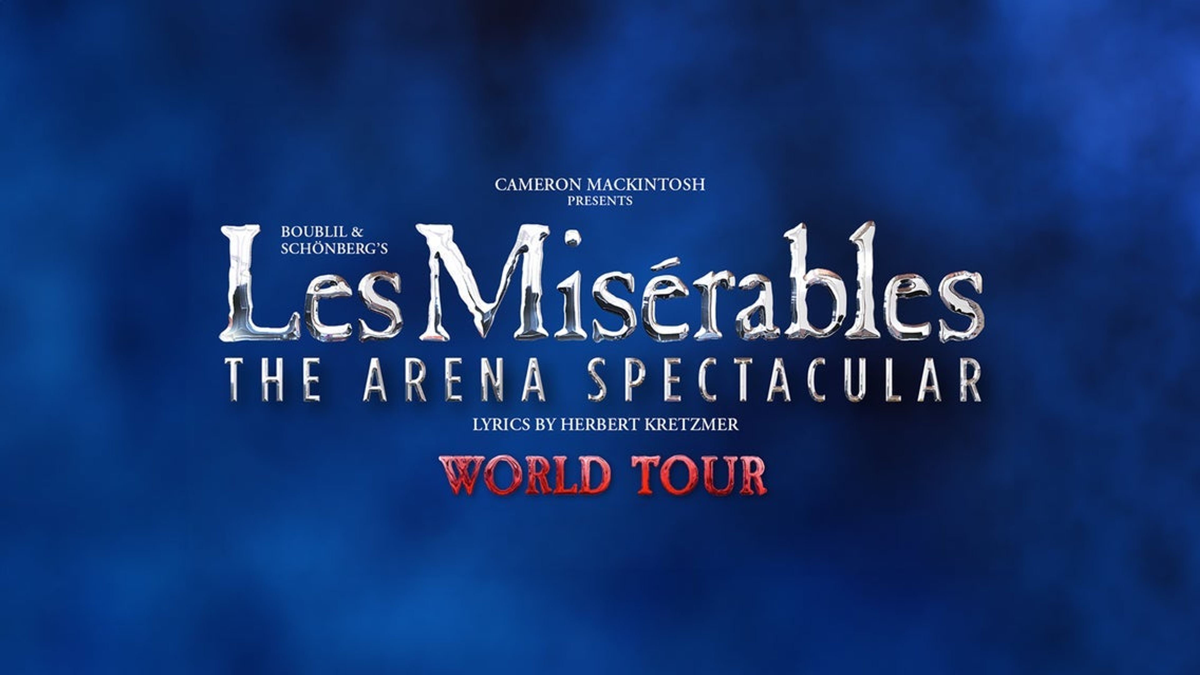 Promotional graphic for Les Misérables 