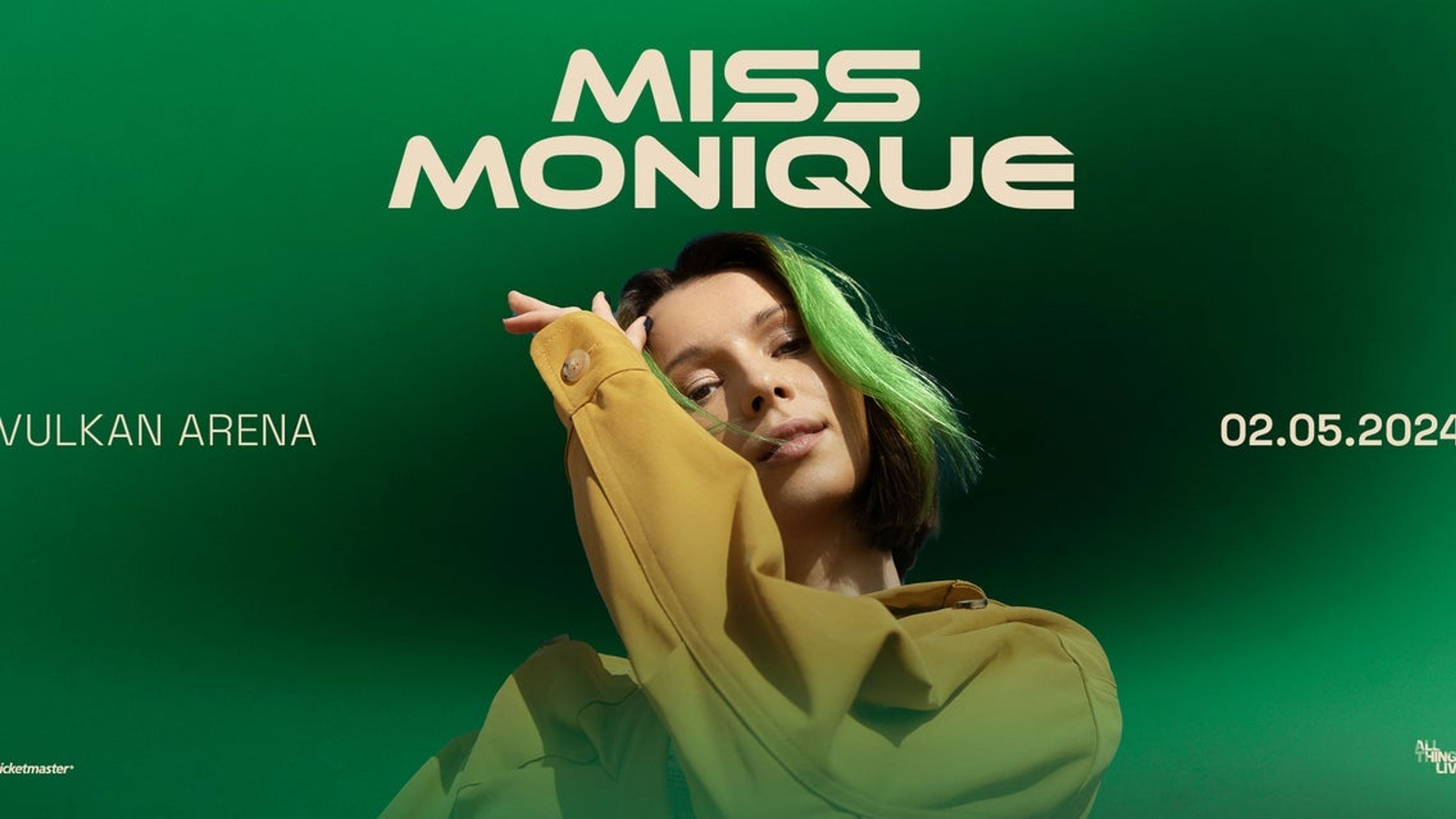 Promotiv grafikk for Miss Monique