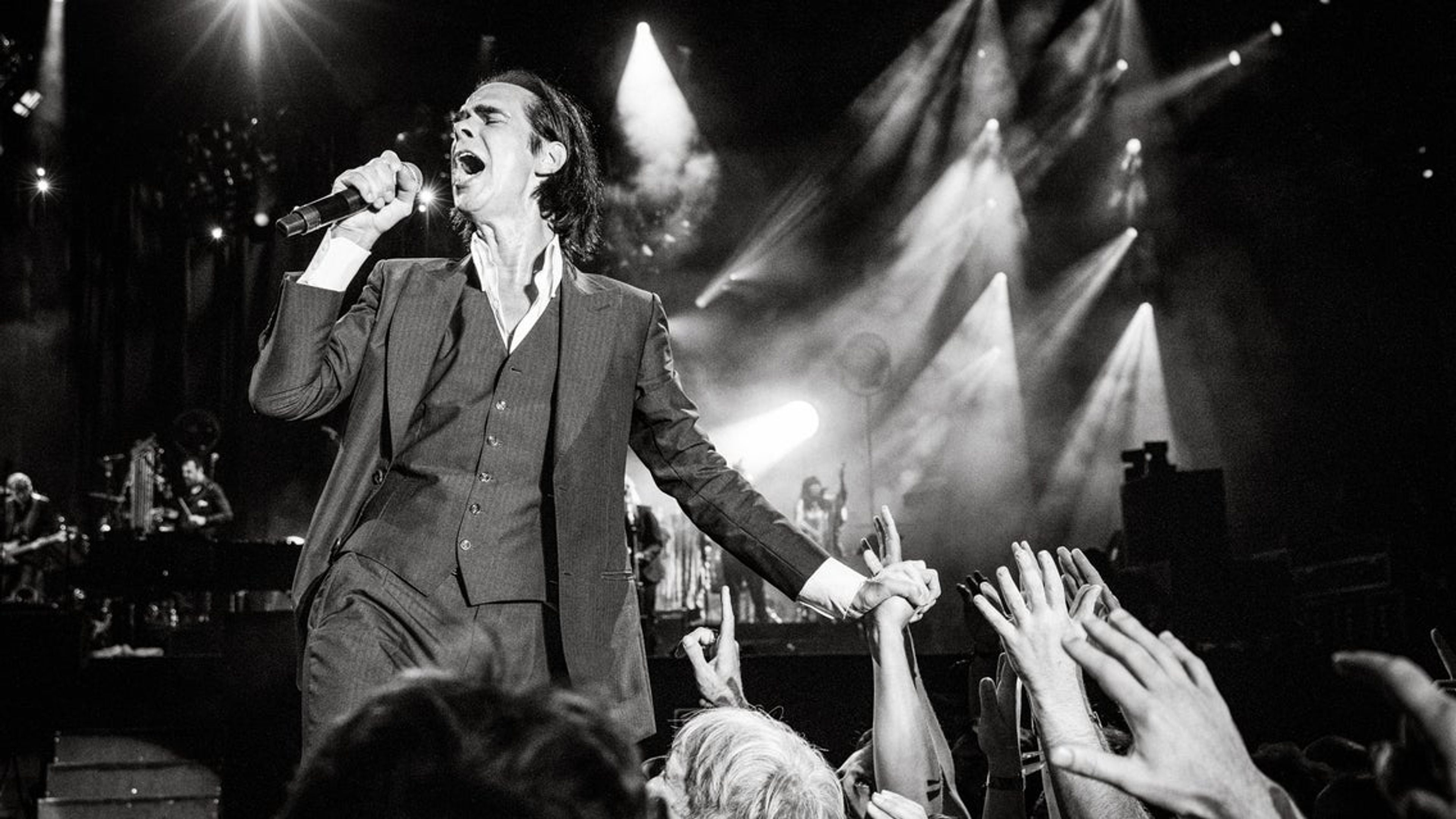 Promotional graphic for Nick Cave & the Bad Seeds: The Wild God Tour