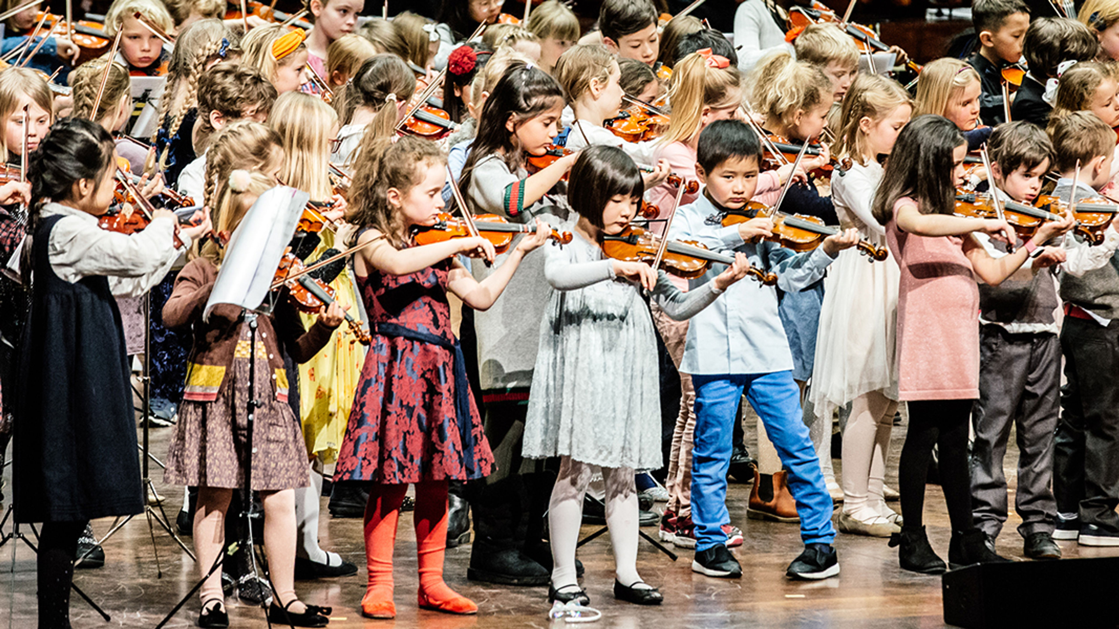 Promotional graphic for Kulturskolens store vårkonsert