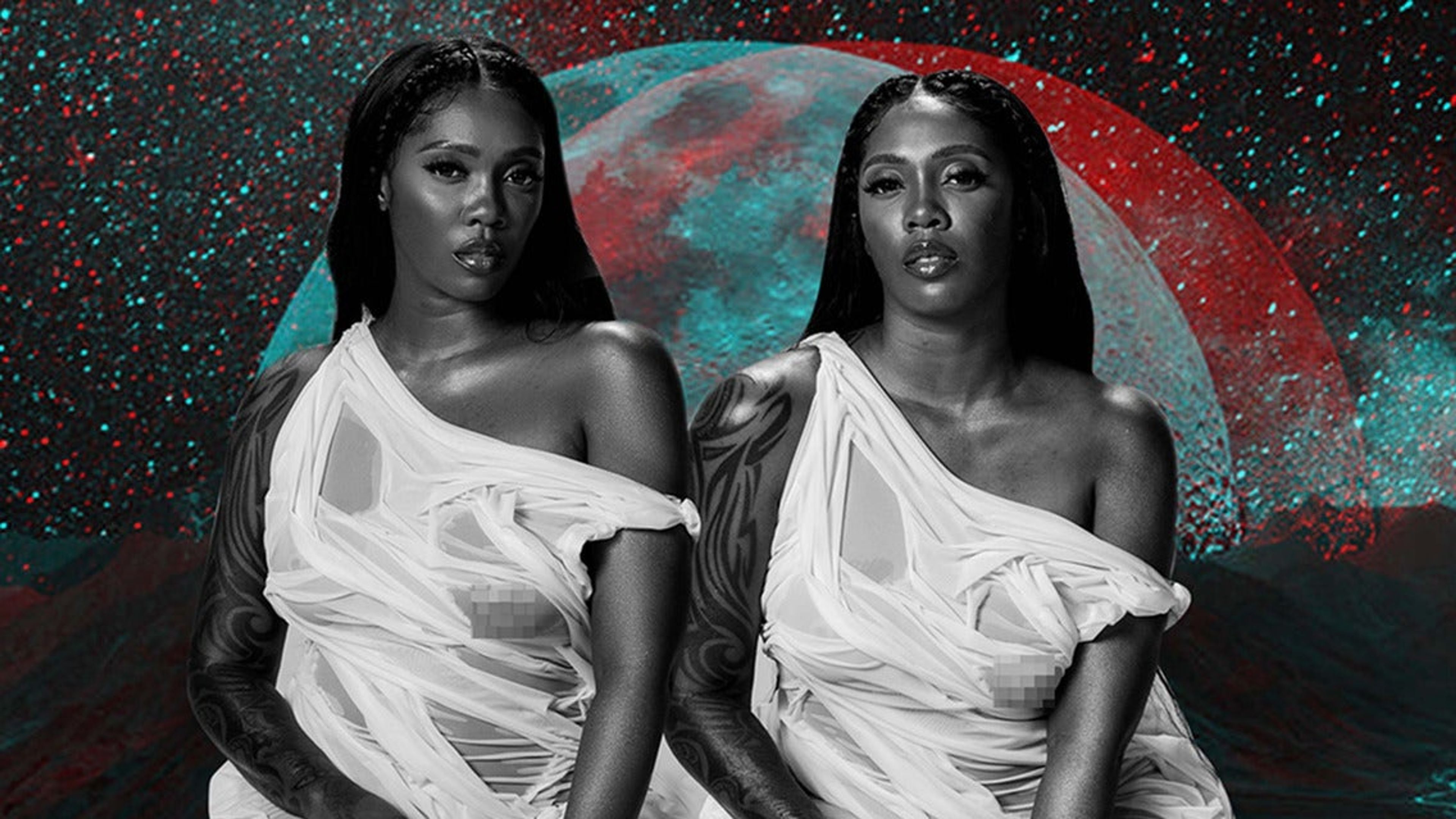 Promotiv grafikk for Club Culture: Tiwa Savage