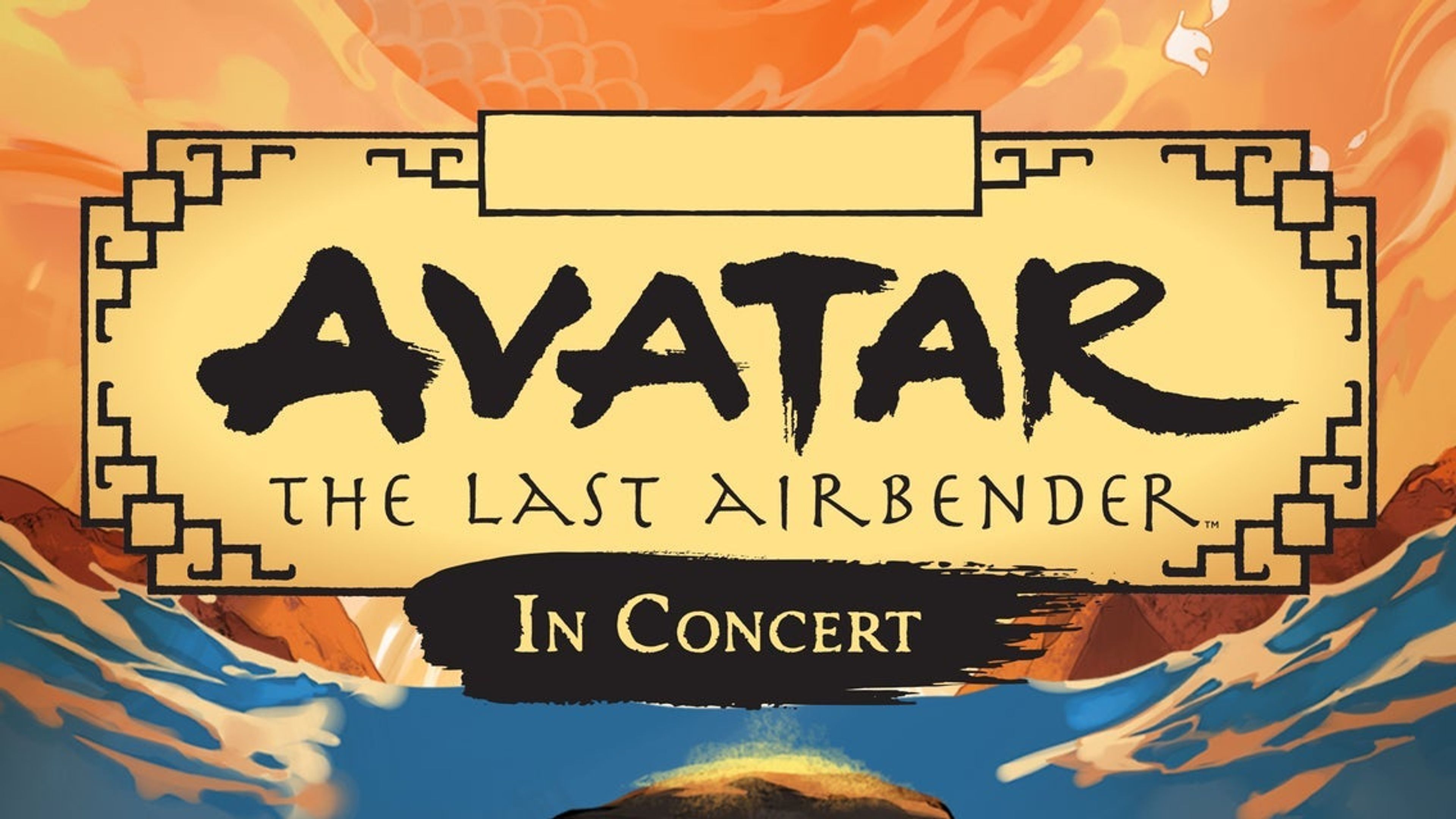 Promotional graphic for AVATAR: The Last Airbender In Concert