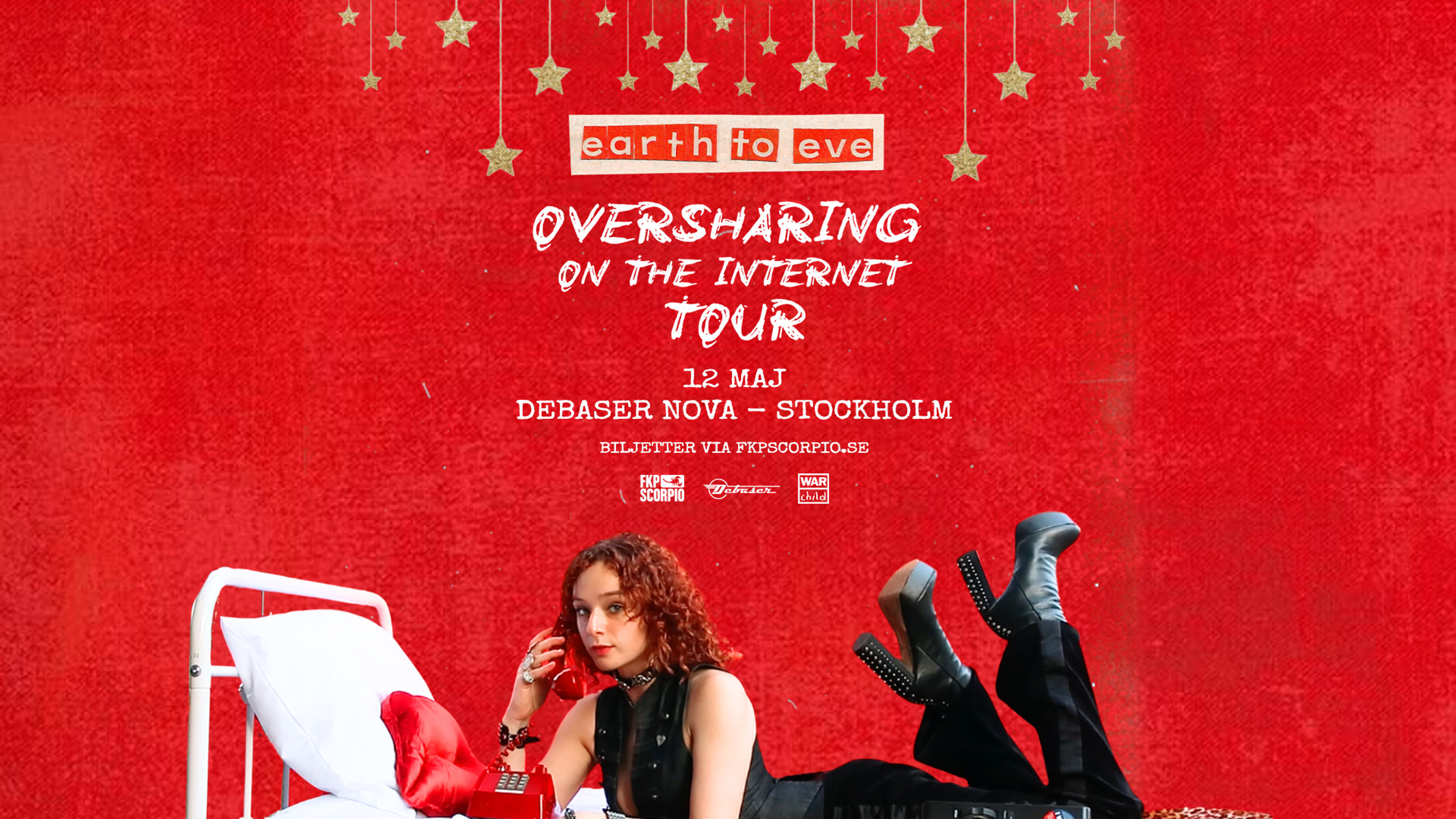 Promotional graphic for Earth to Eve
