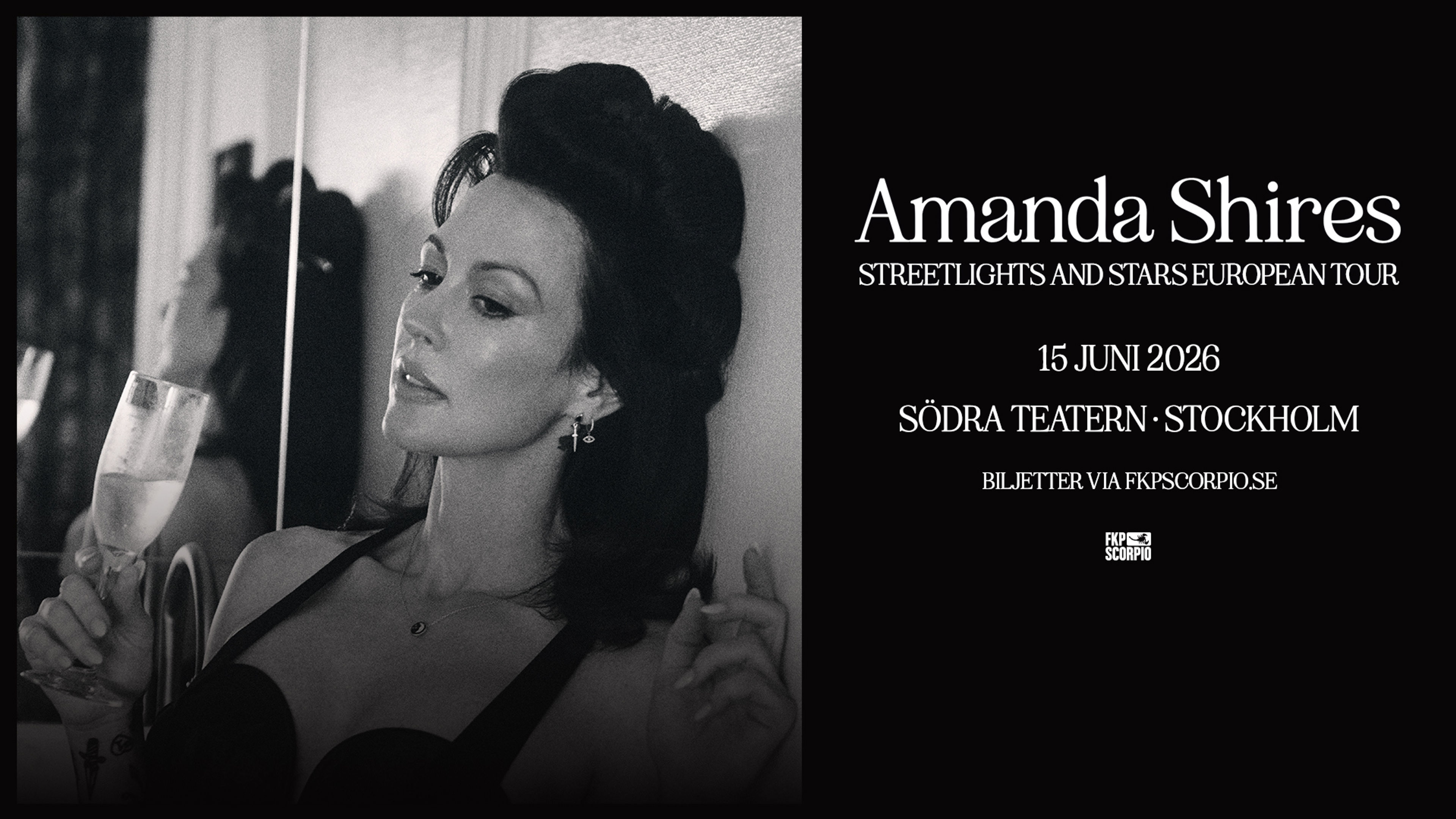 Promotional graphic for Amanda Shires
