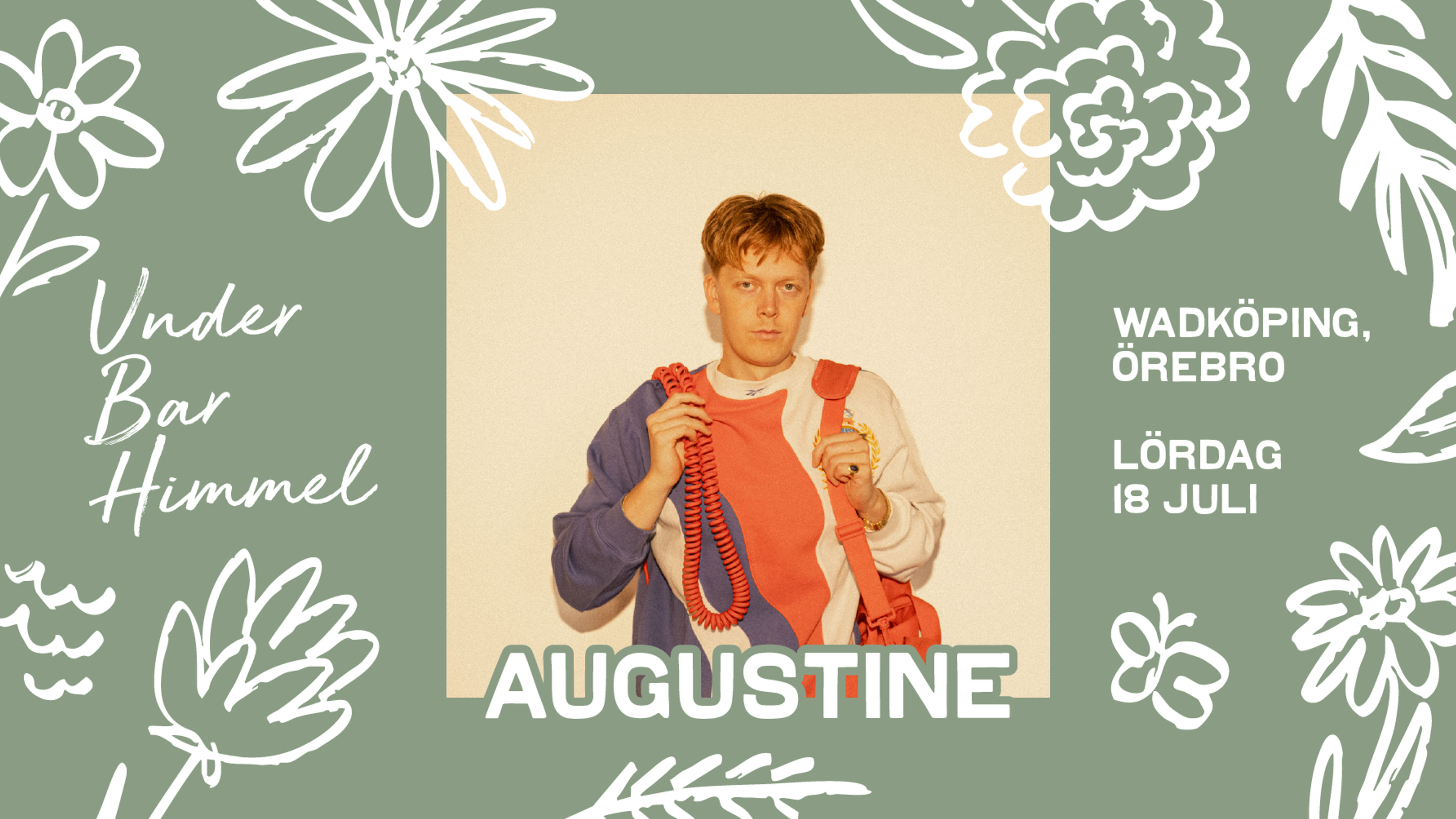 Promotional graphic for Augustine | Under Bar Himmel