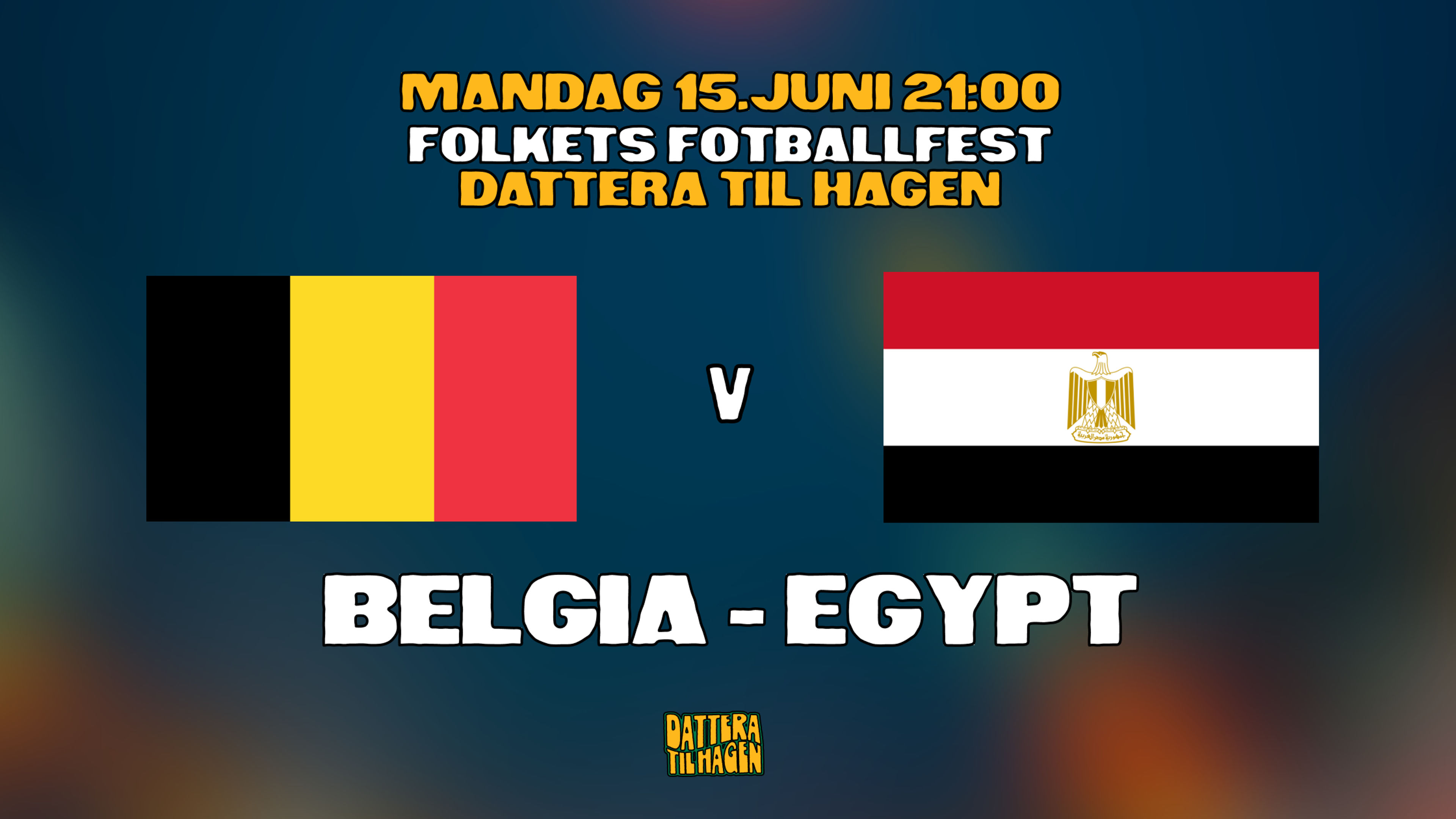 Promotional graphic for BELGIA - EGYPT 🇧🇪🇪🇬