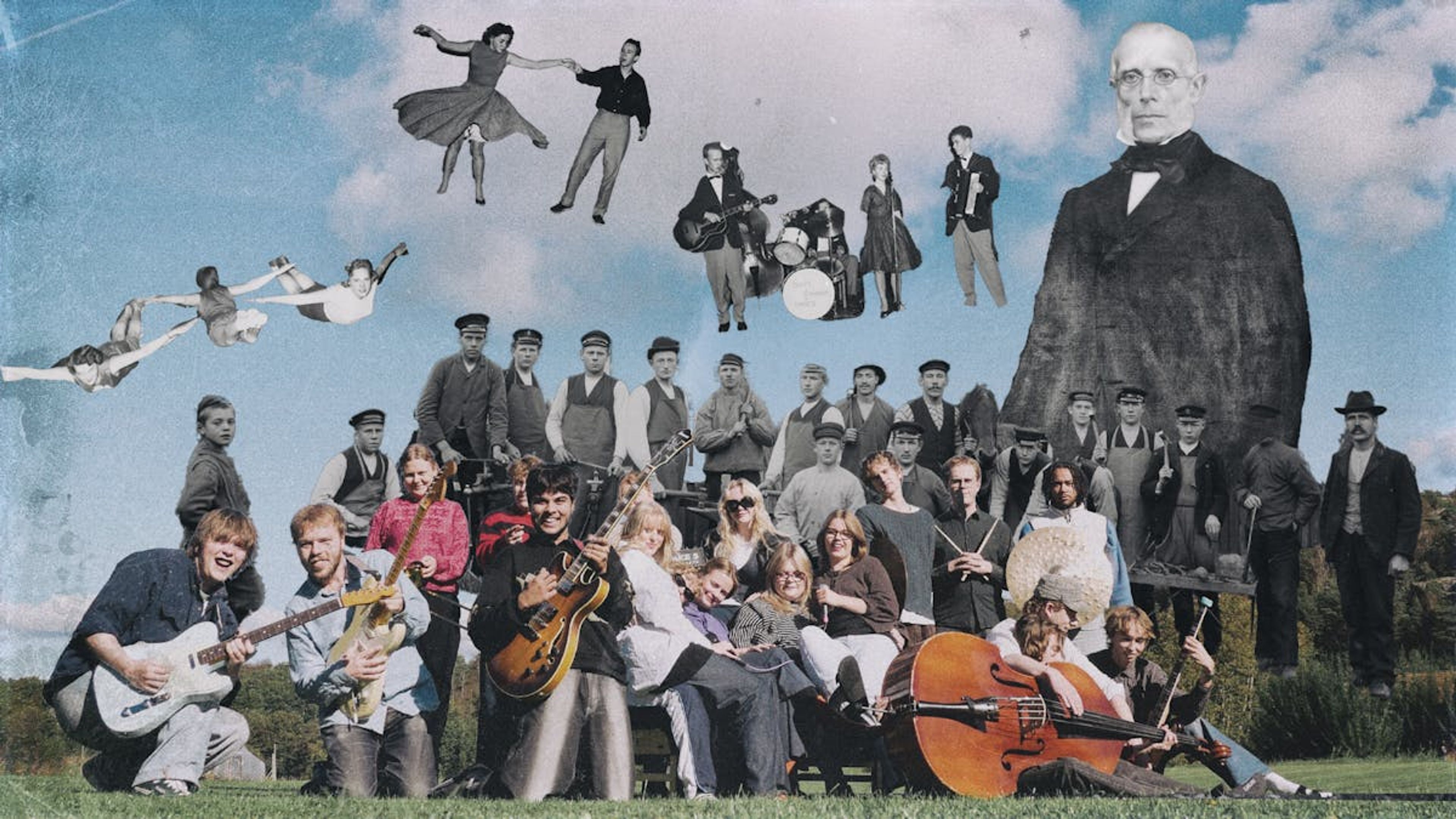 Promotional graphic for Billströmska Folkhögskolan firar 150 år