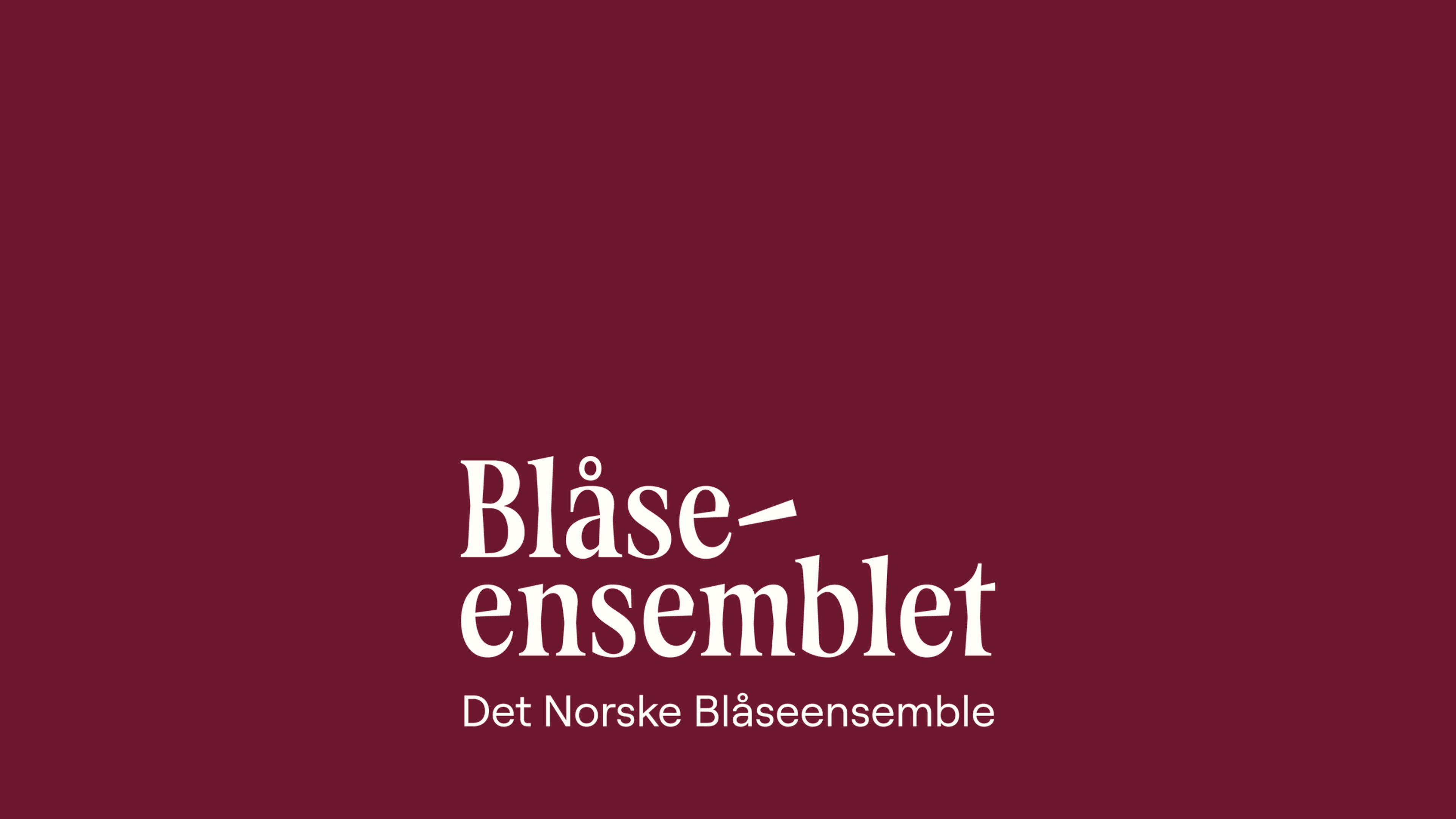 Promotional graphic for Blåseensemblet og Peter Whelan