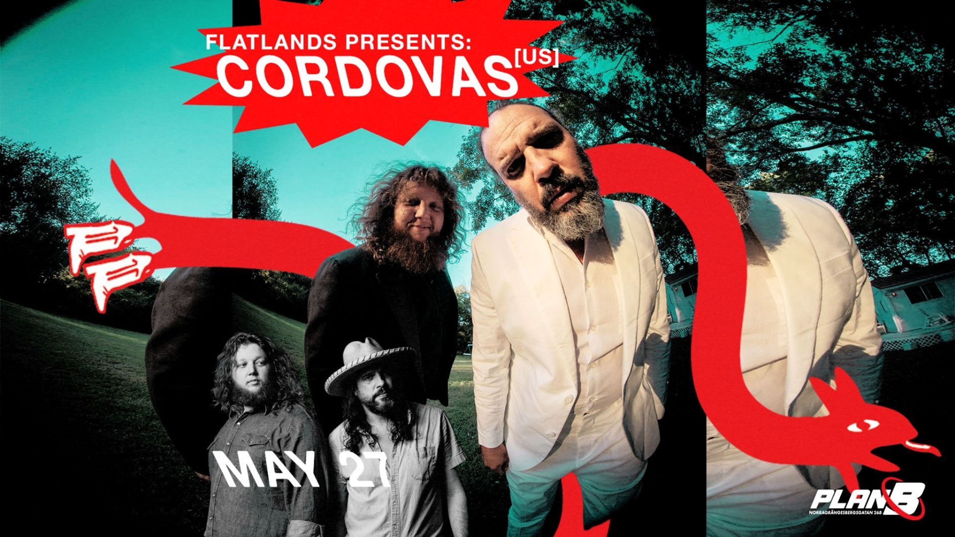 Promotional graphic for Cordovas (US) + Gavin Kattesh (US) 