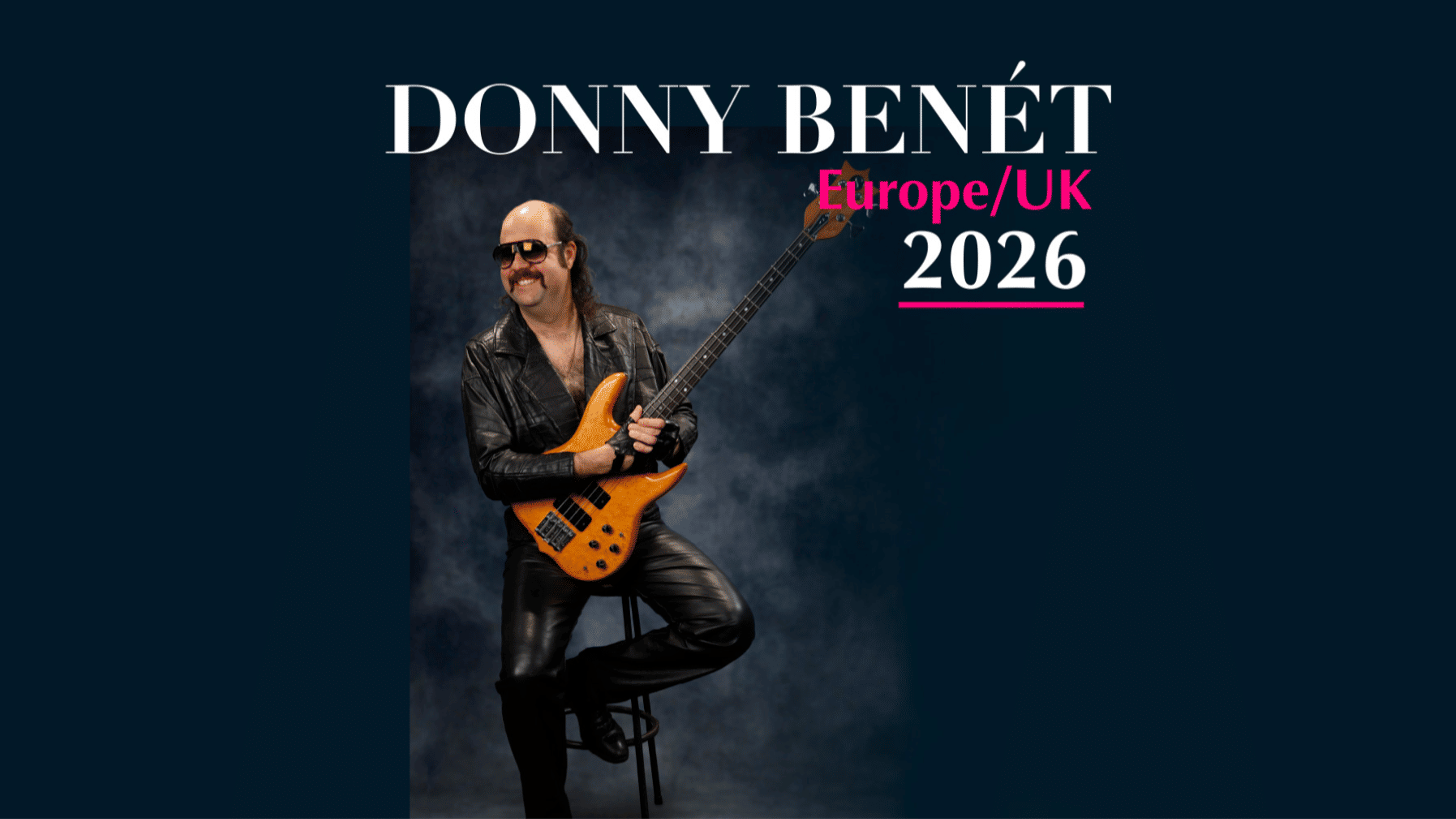 Promotional graphic for Donny Benét (AUS) 