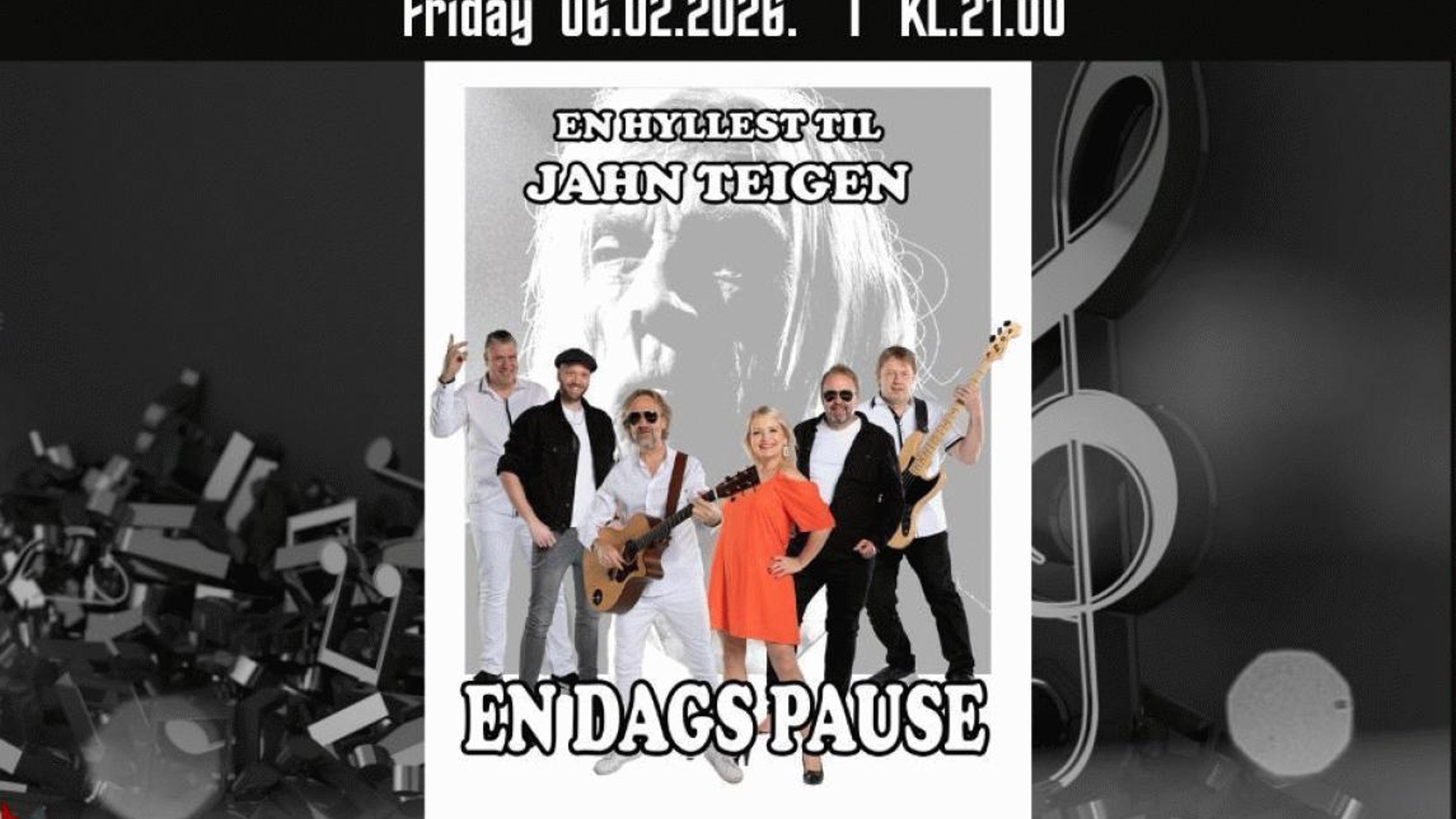 Promotional graphic for En dags pause