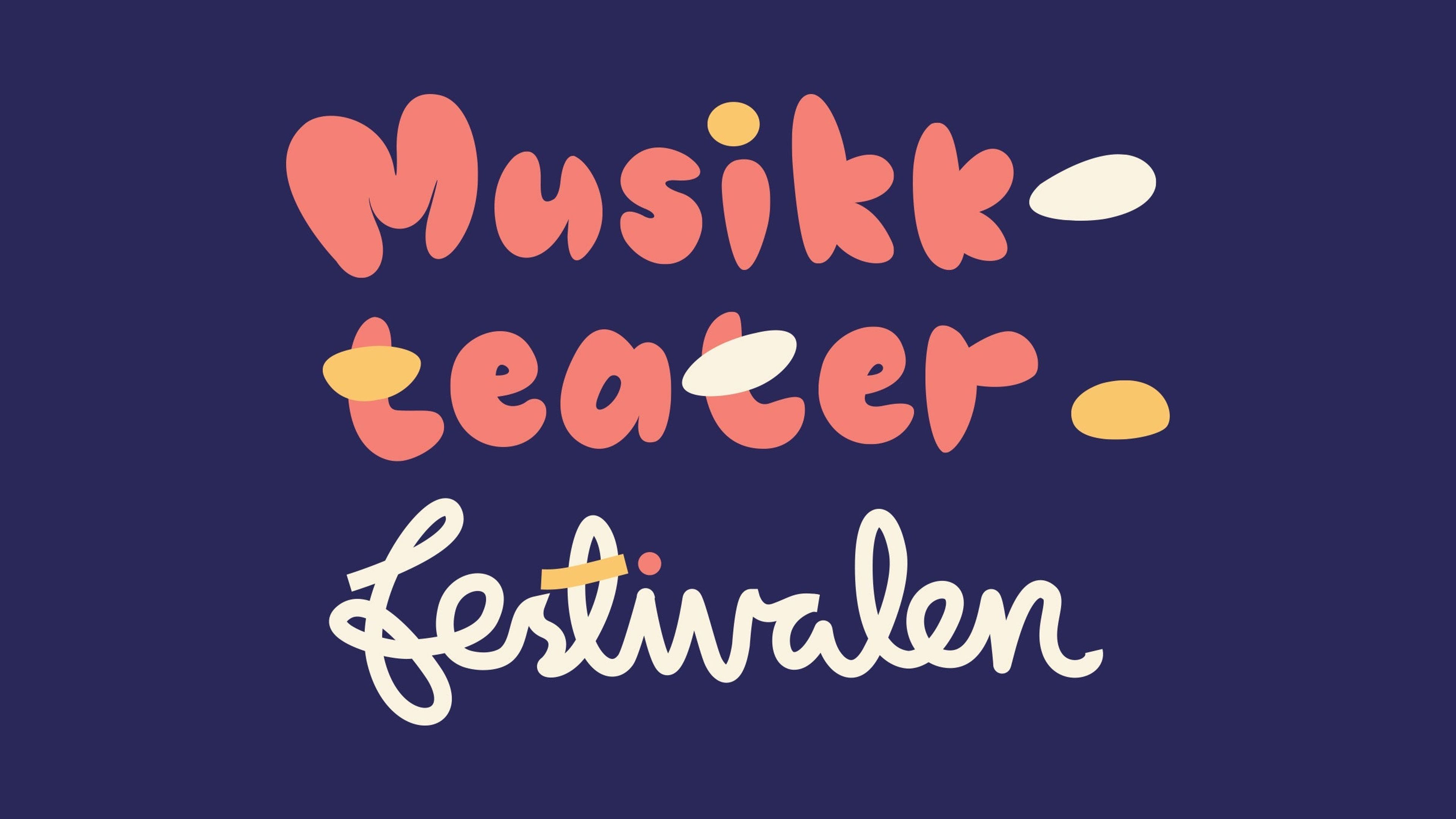 Promotional graphic for Musikkteaterfestivalen: En midtsommernattsdrøm - Rødtvet ungdom