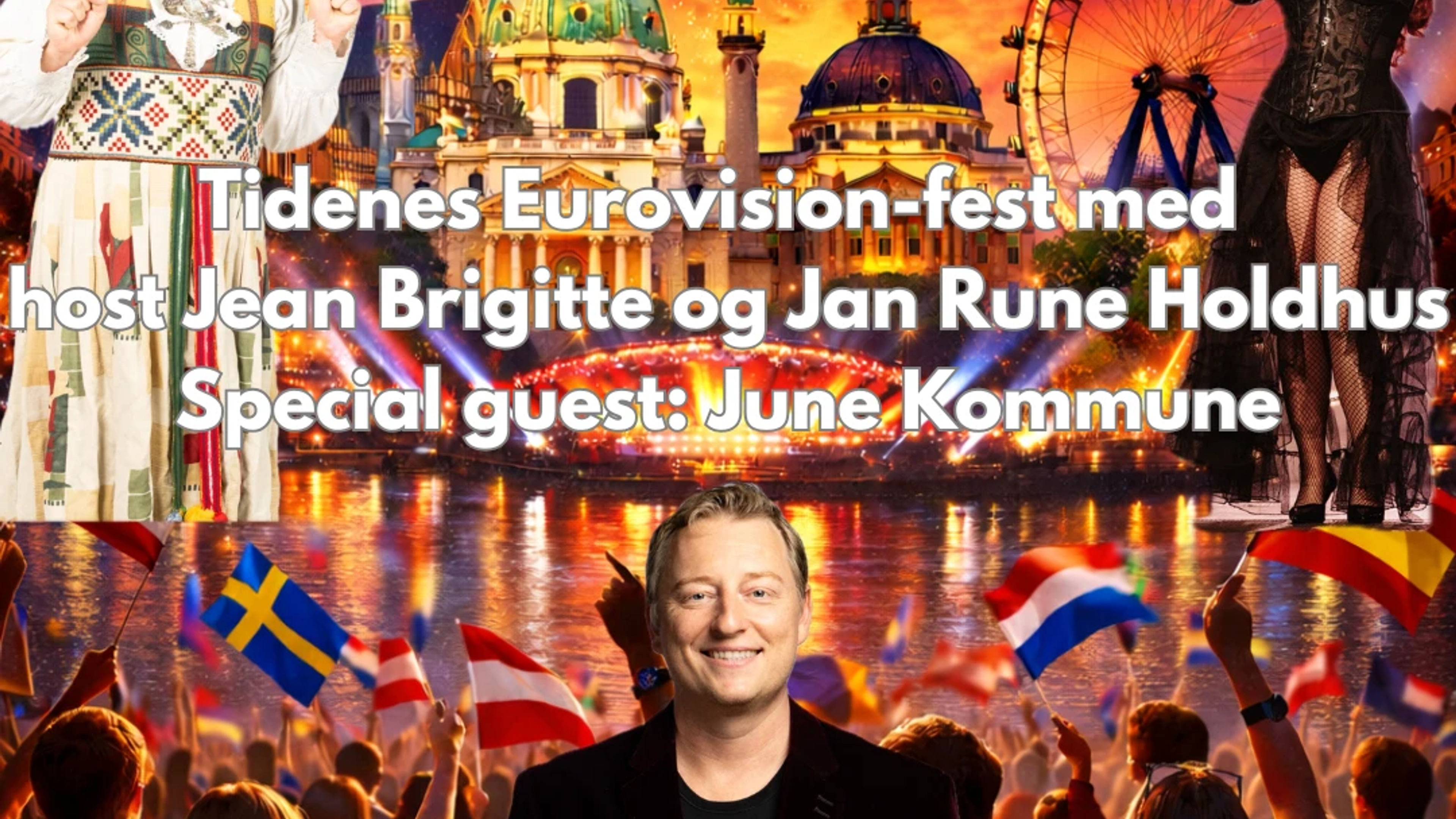 Promotional graphic for Eurovision-fest 
