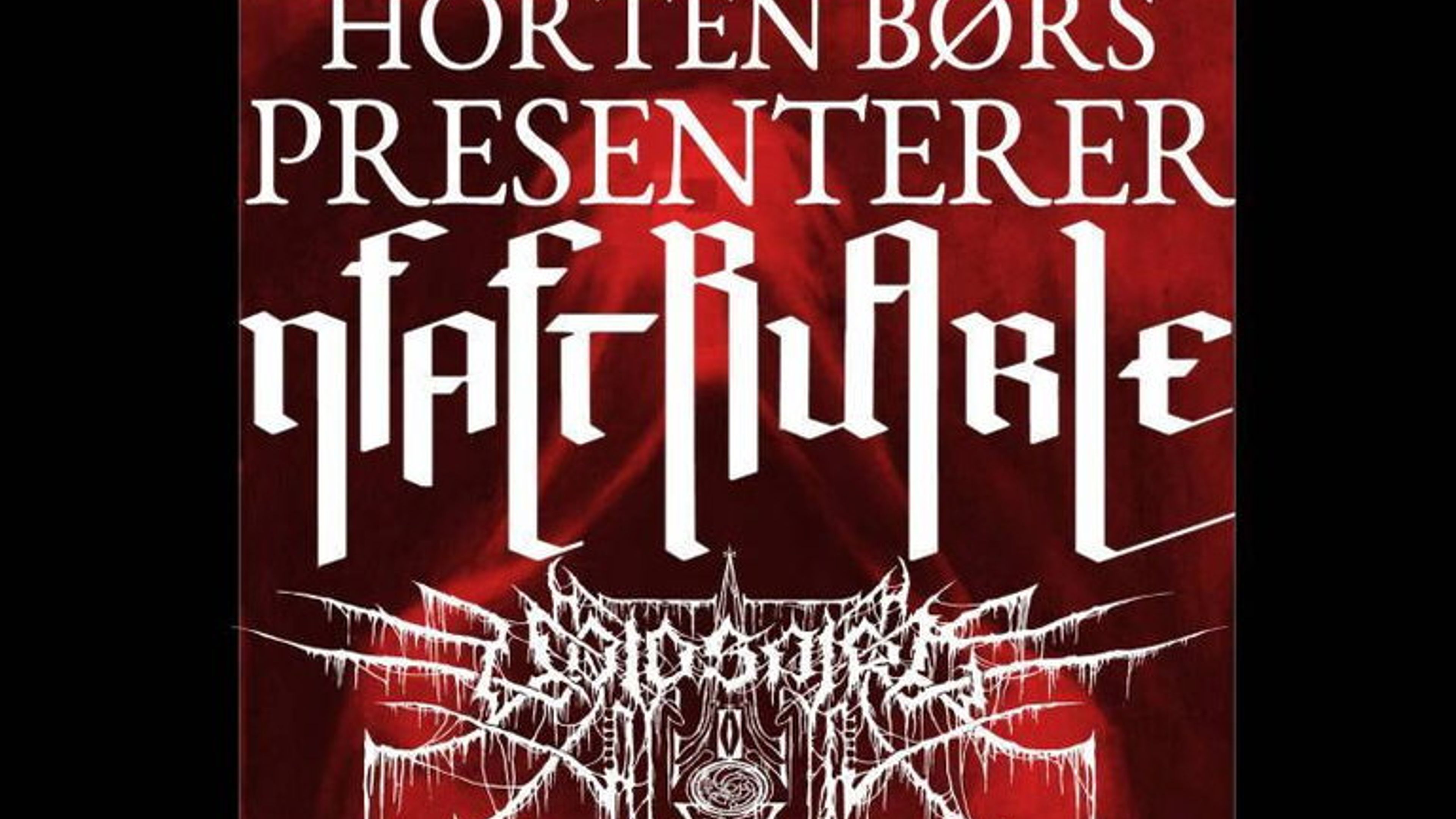 Promotional graphic for Feral Nature, Voidspire, Mortal Fear