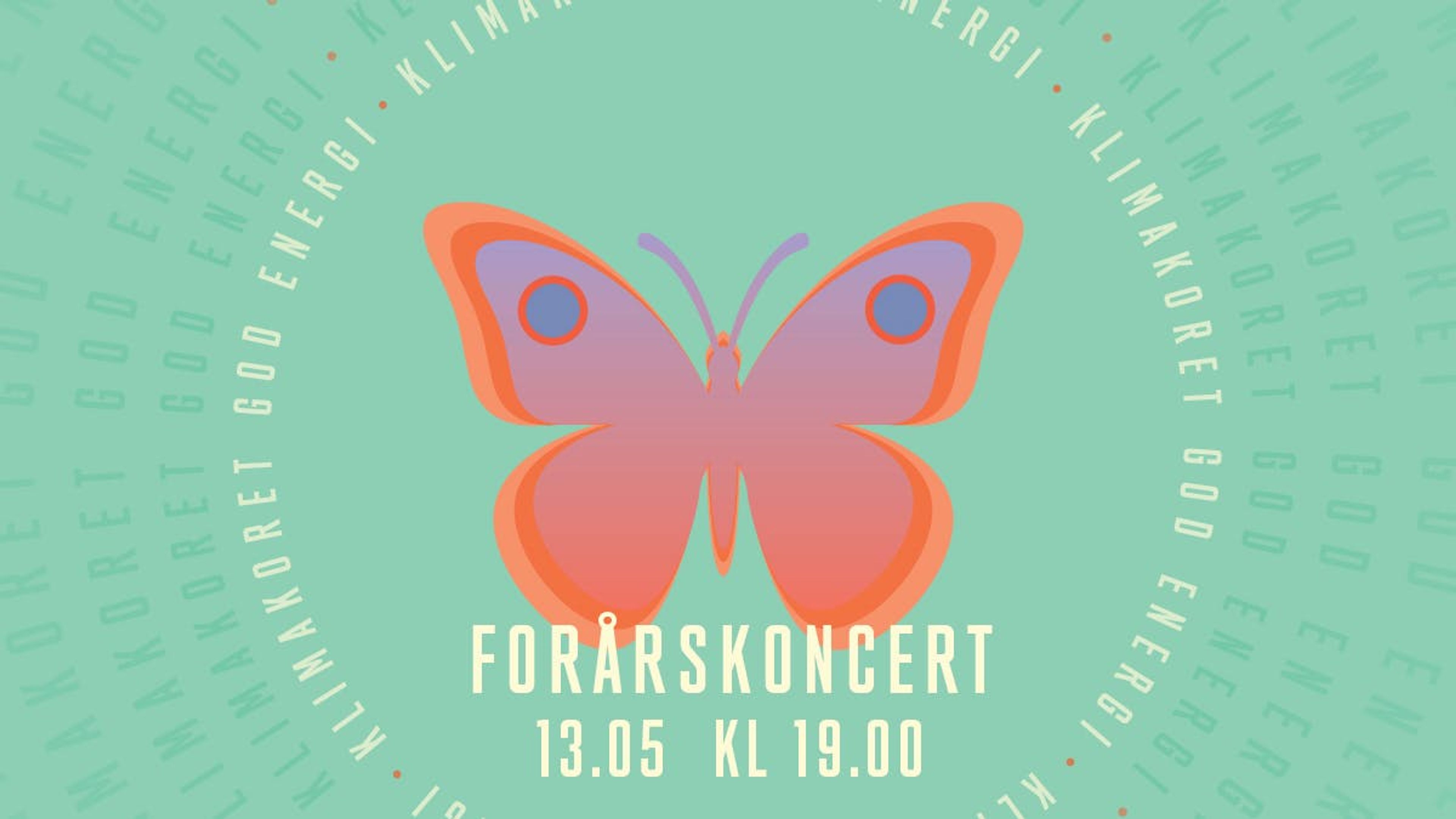 Promotional graphic for Forår med God Energi