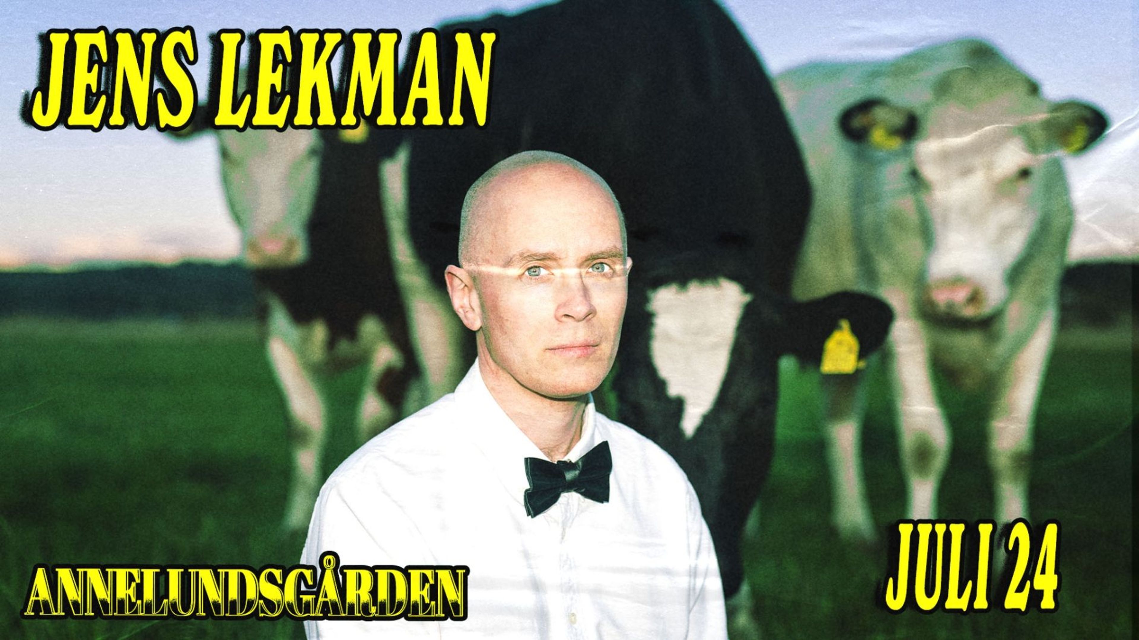 Promotional graphic for Jens Lekman