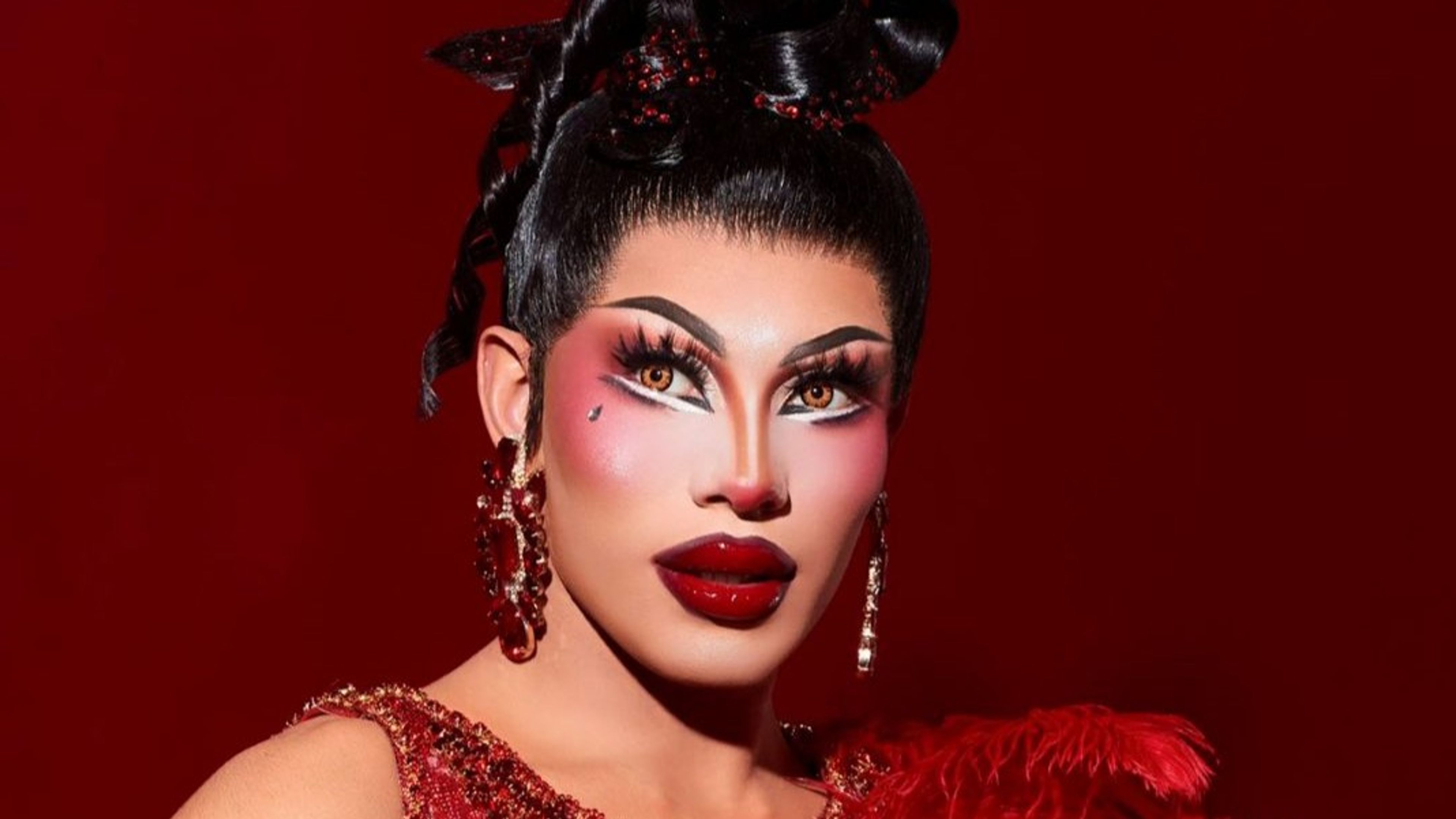 Promotional graphic for Jorgeous - from Rupauls Drag Race