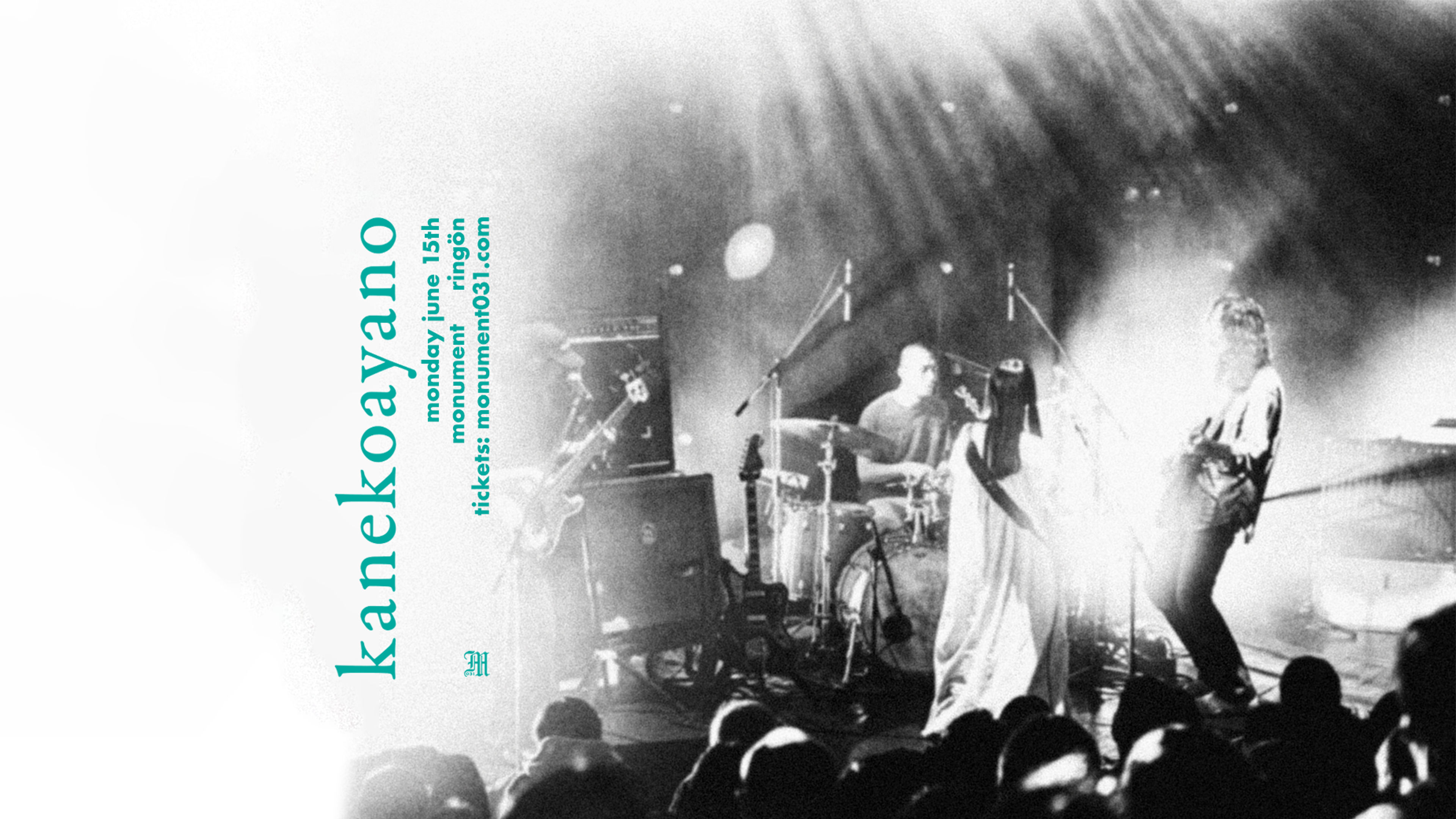 Promotional graphic for kanekoayano 15/6