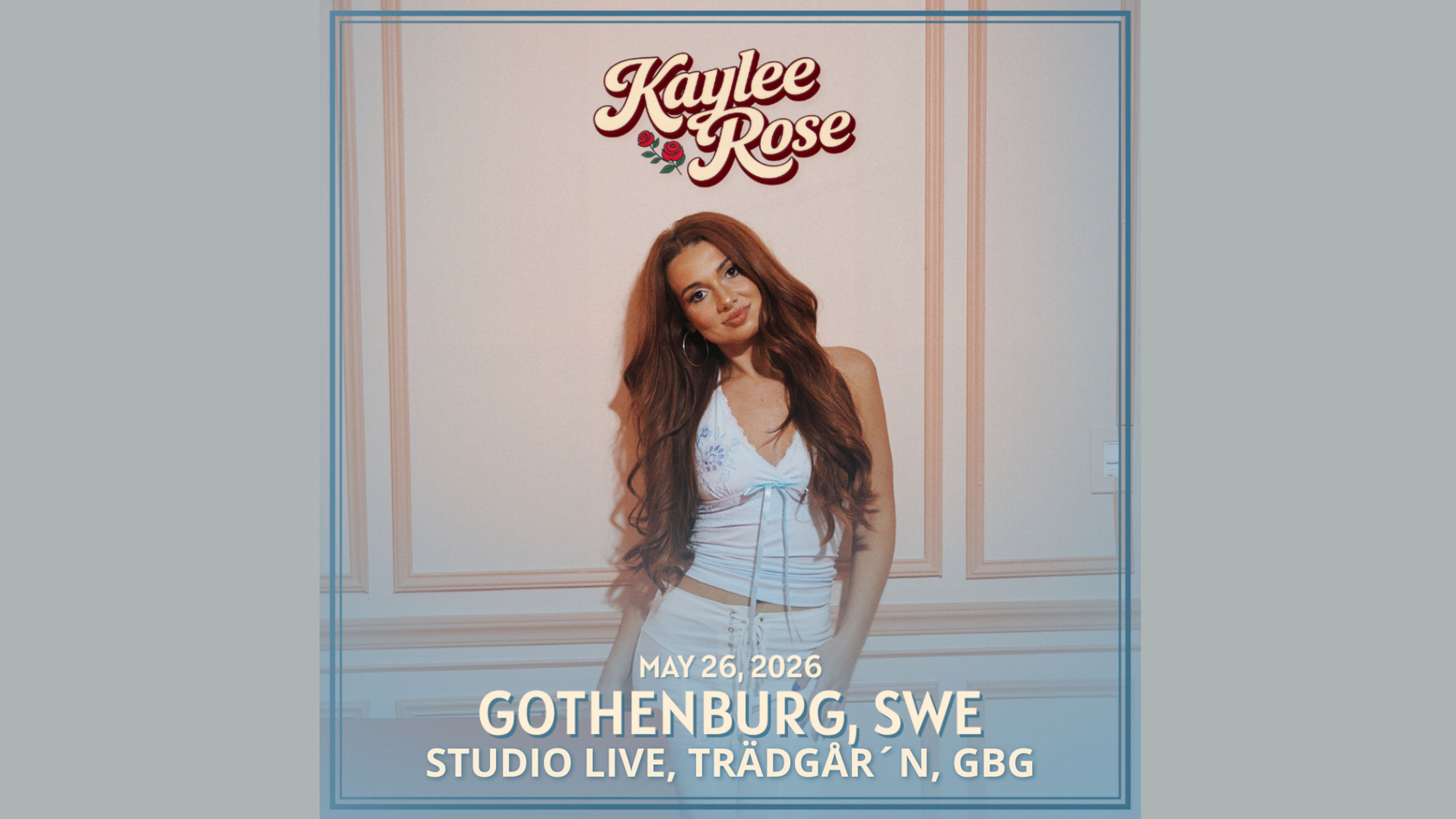 Promotional graphic for Kaylee Rose