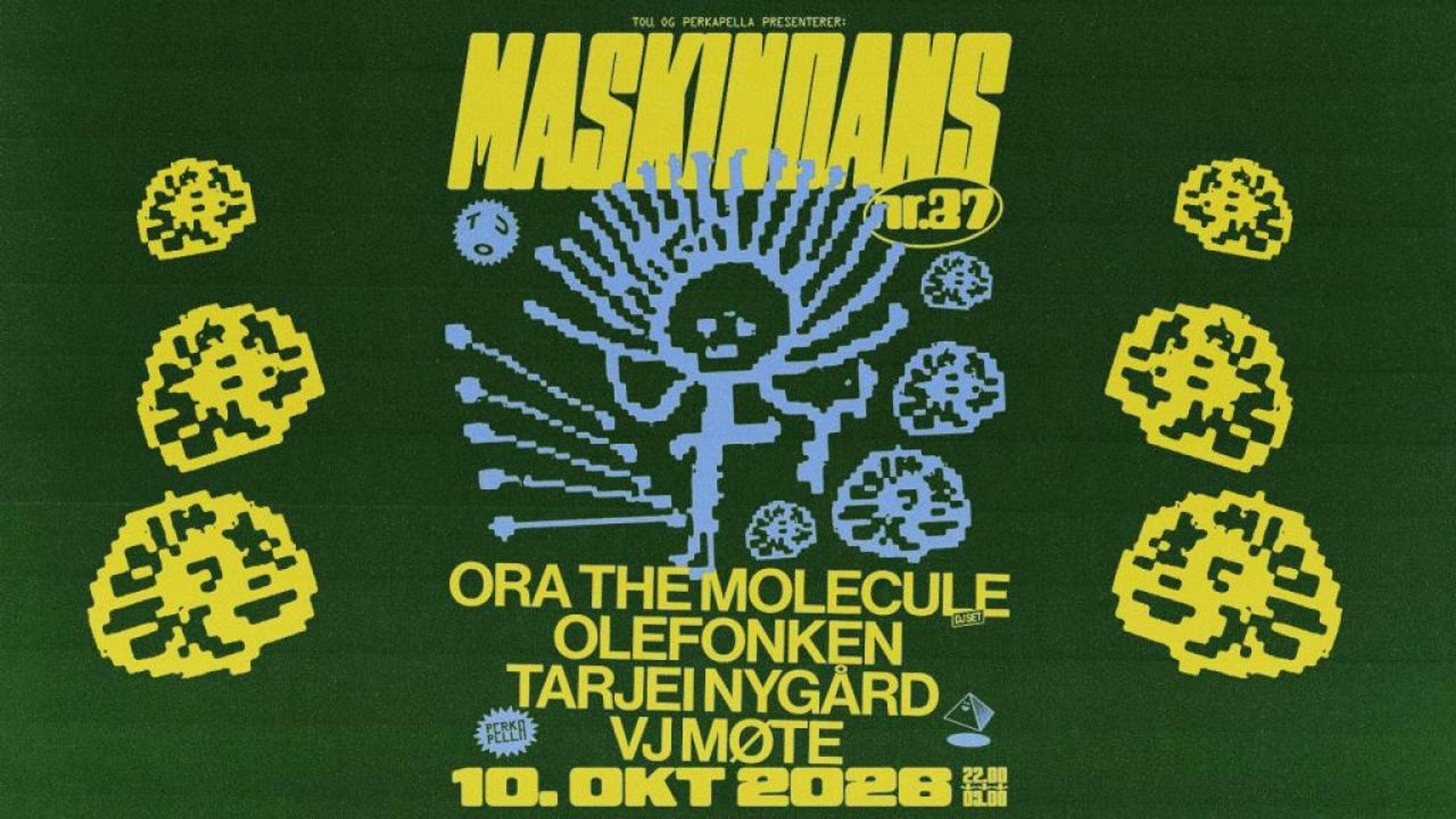 Promotiv grafikk for Maskindans #27